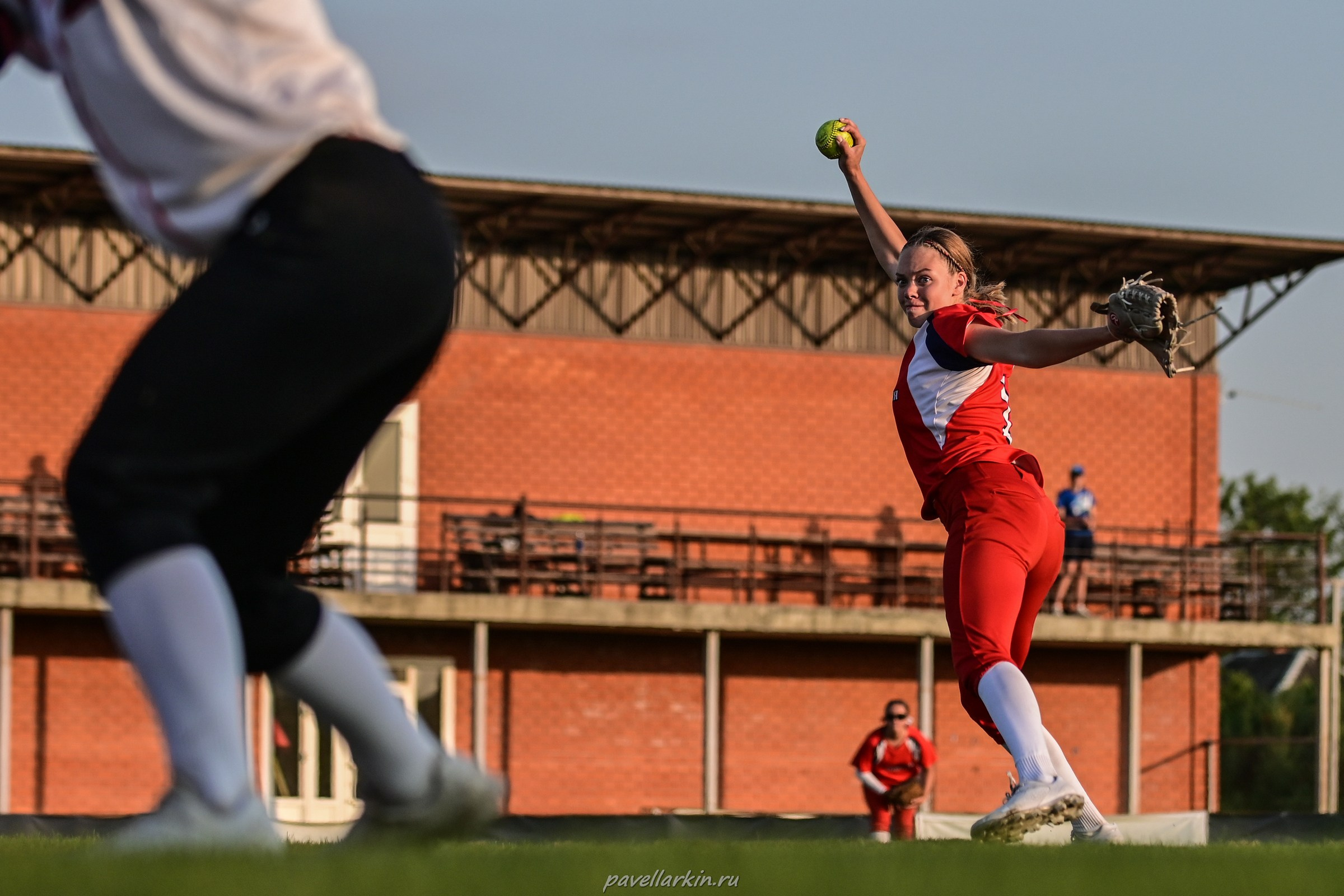 Софтбол: Финал юношеской спартакиады 2025 года. Спортивный фотограф, фотожурналист Павел Ларькин