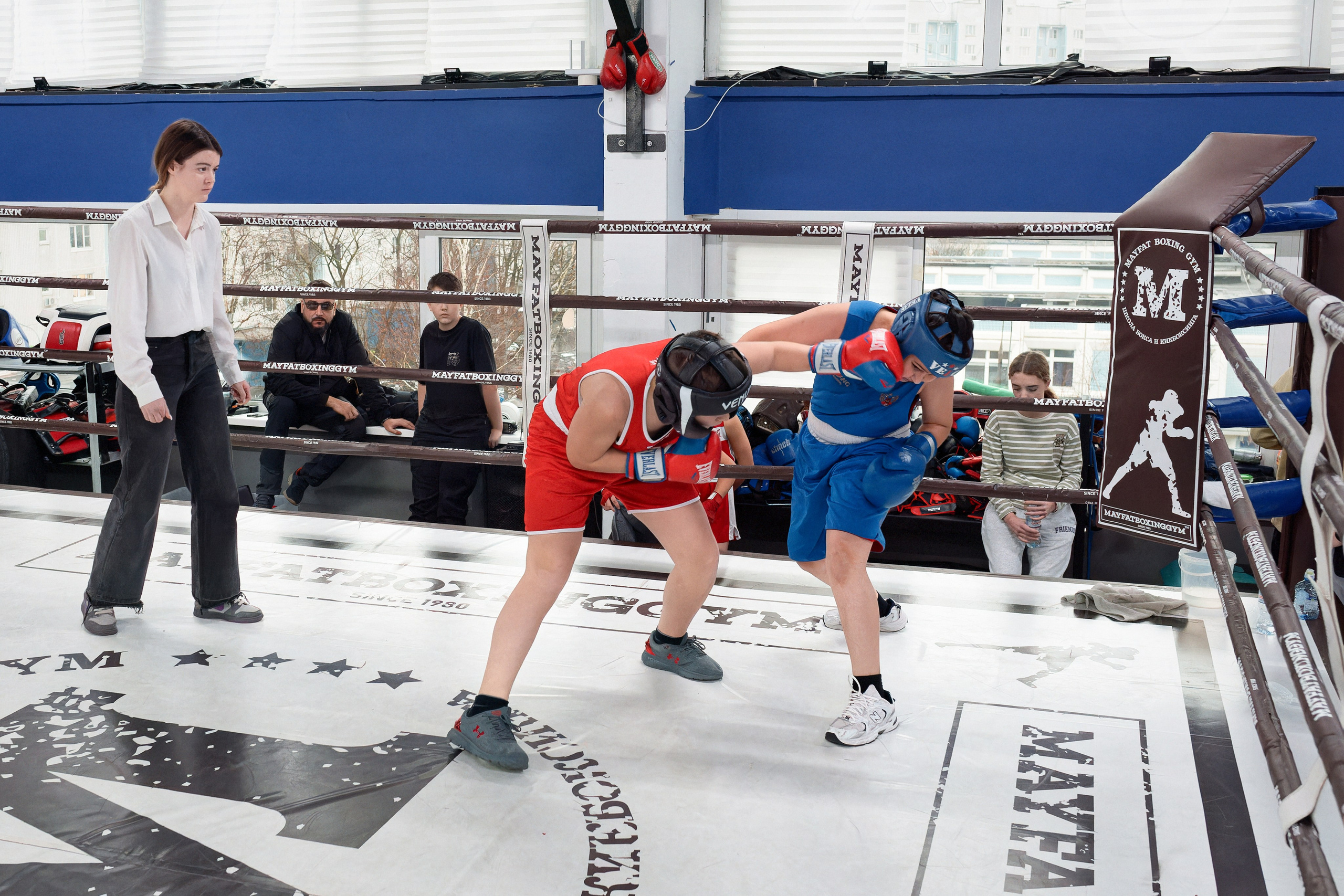 «Открытый ринг» в школе бокса Сергея Майфата. Зеленоград, 12.11.2023 г. Фотограф Никифоров-Гордеев Сергей. Москва и МО