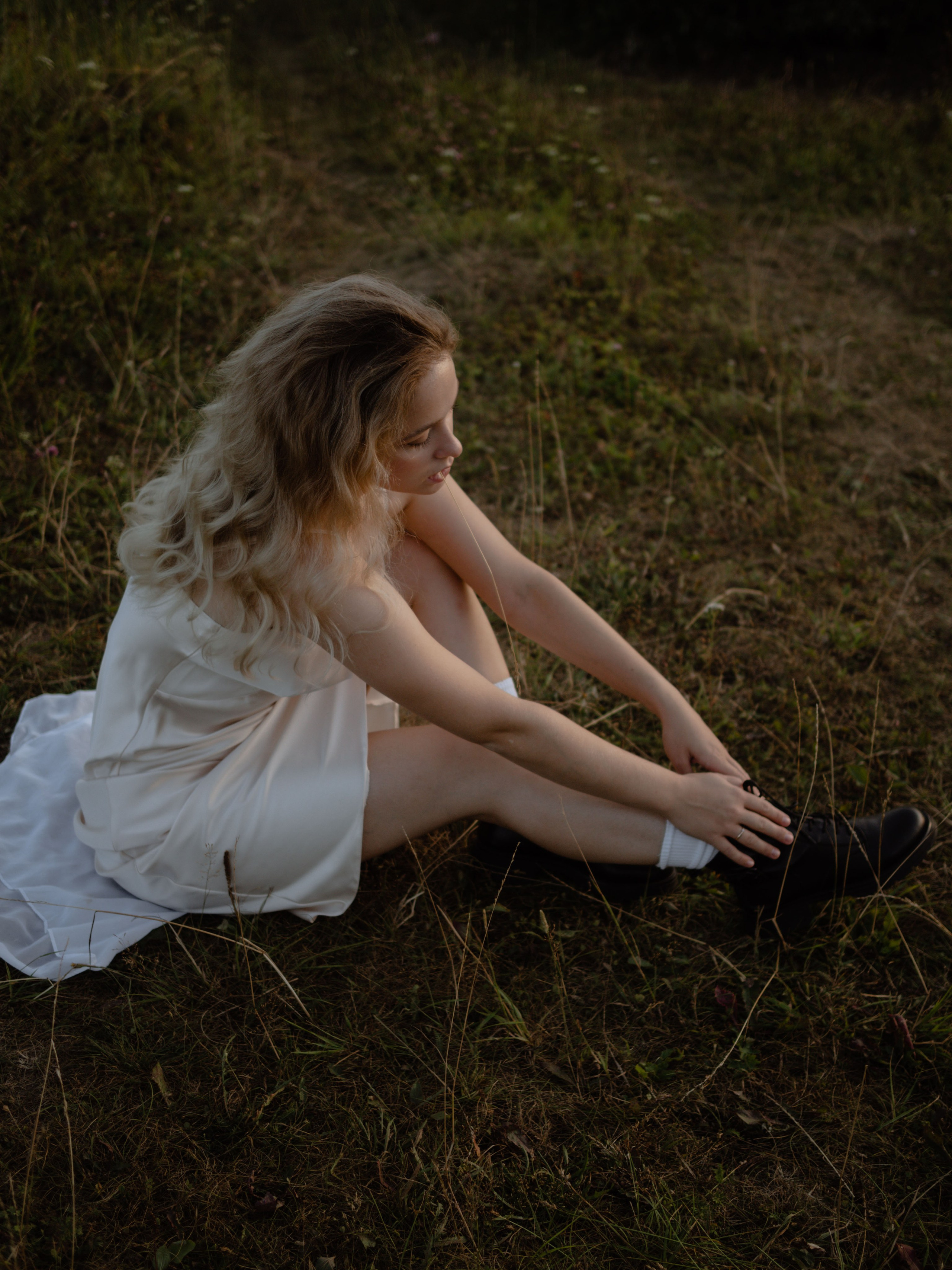 Альбина в поле. Фотограф в Нижнем Новгороде, Сарове и Москве. Оля Фролова