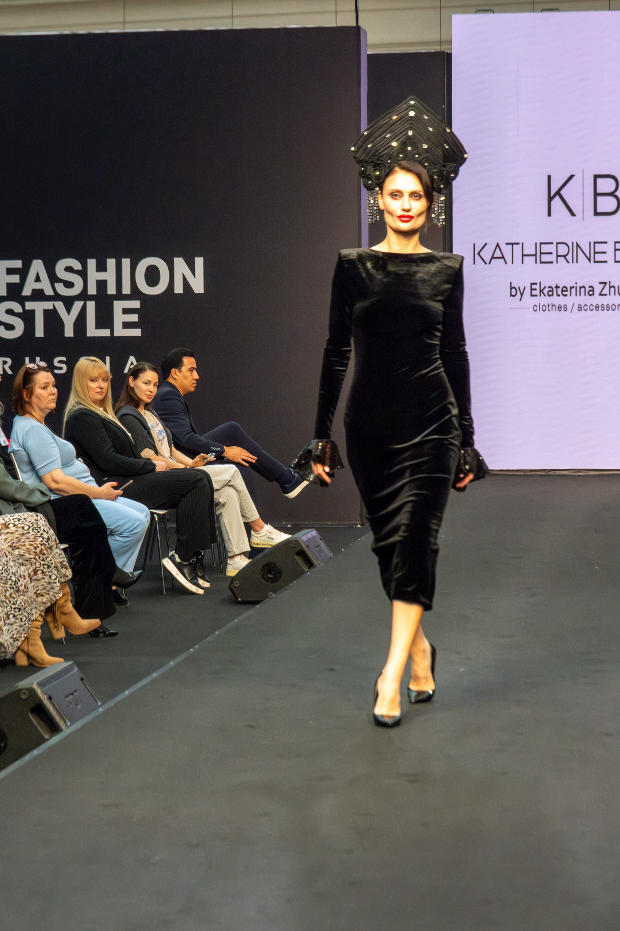 Репортажная фотосессия на выставке Fashion Stile