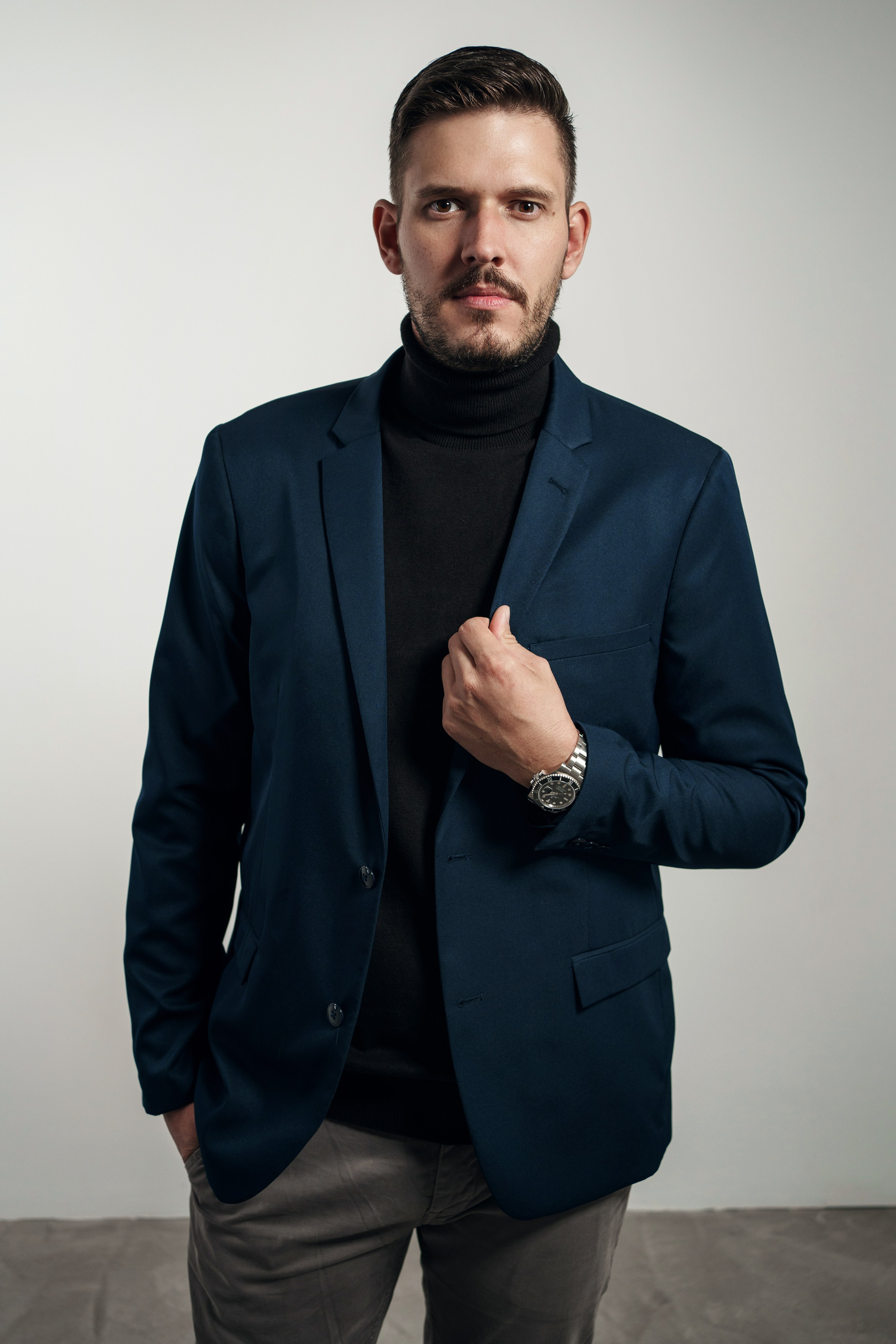 Мужской портрет. Фотограф Иван Петров