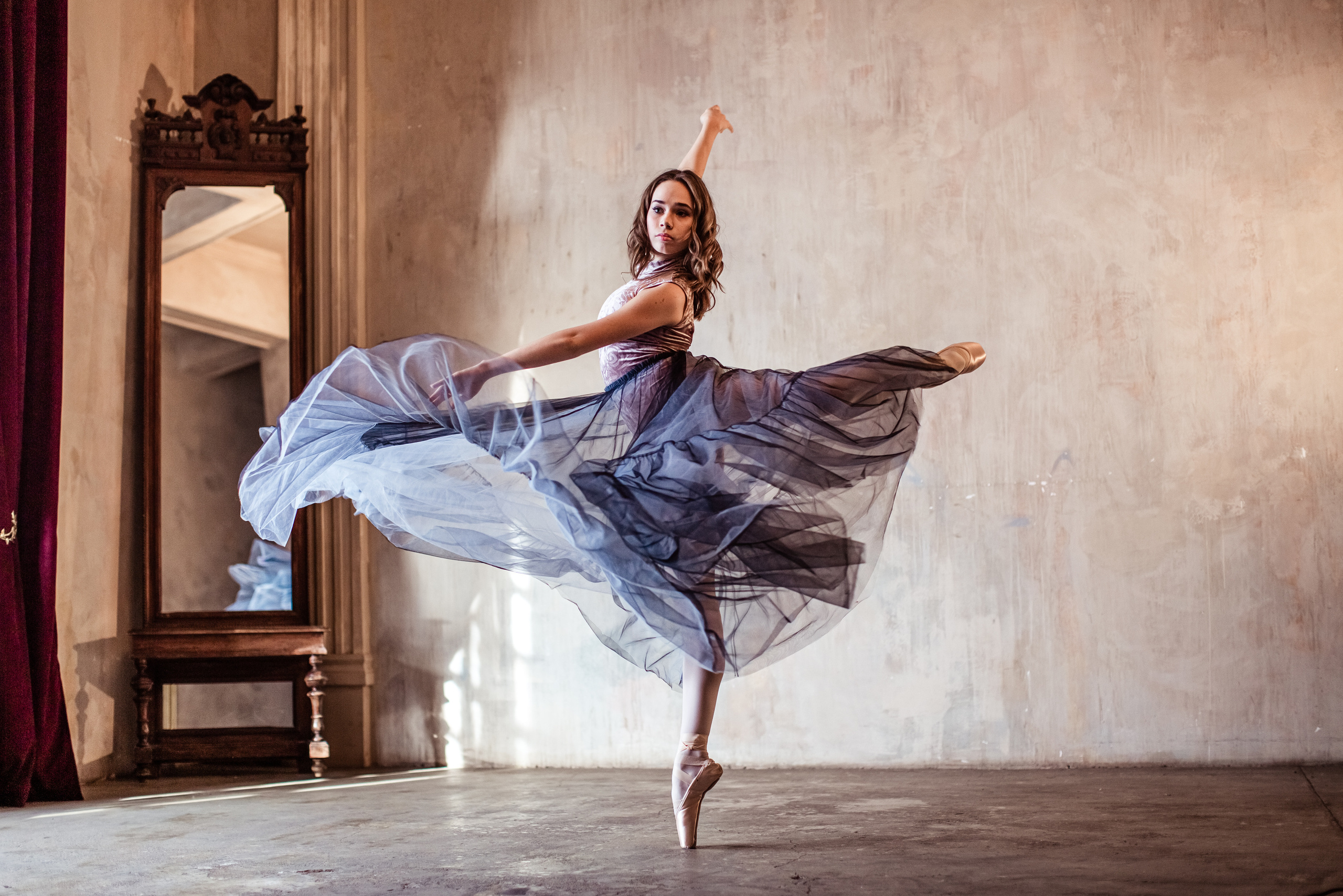 Воздушная юбка прозрачная напрокат Marine. Балетный фотограф Алина Ханько — Душа Балета