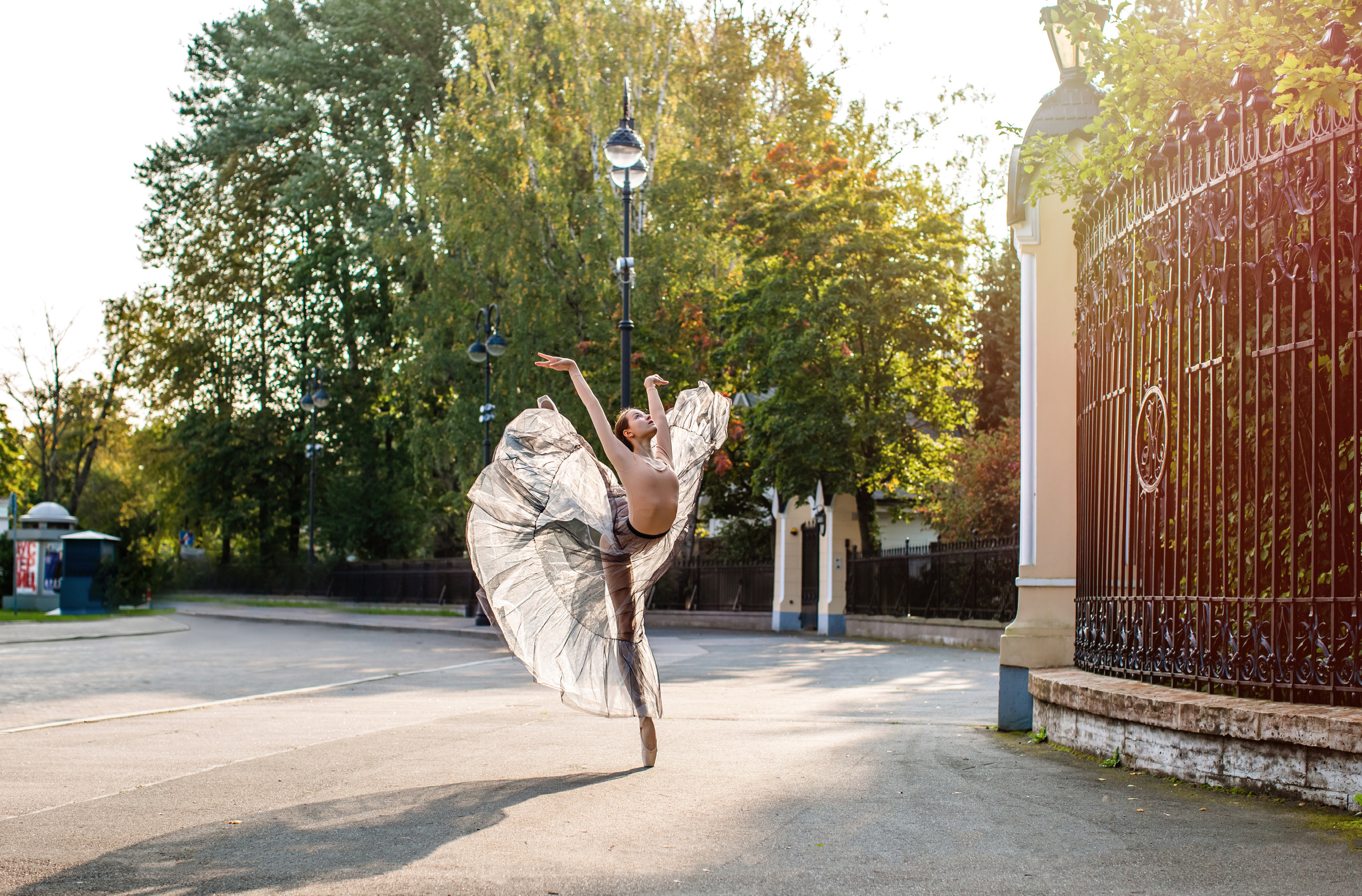 Балетная съёмка на улице. Балетный фотограф Алина Ханько — Душа Балета