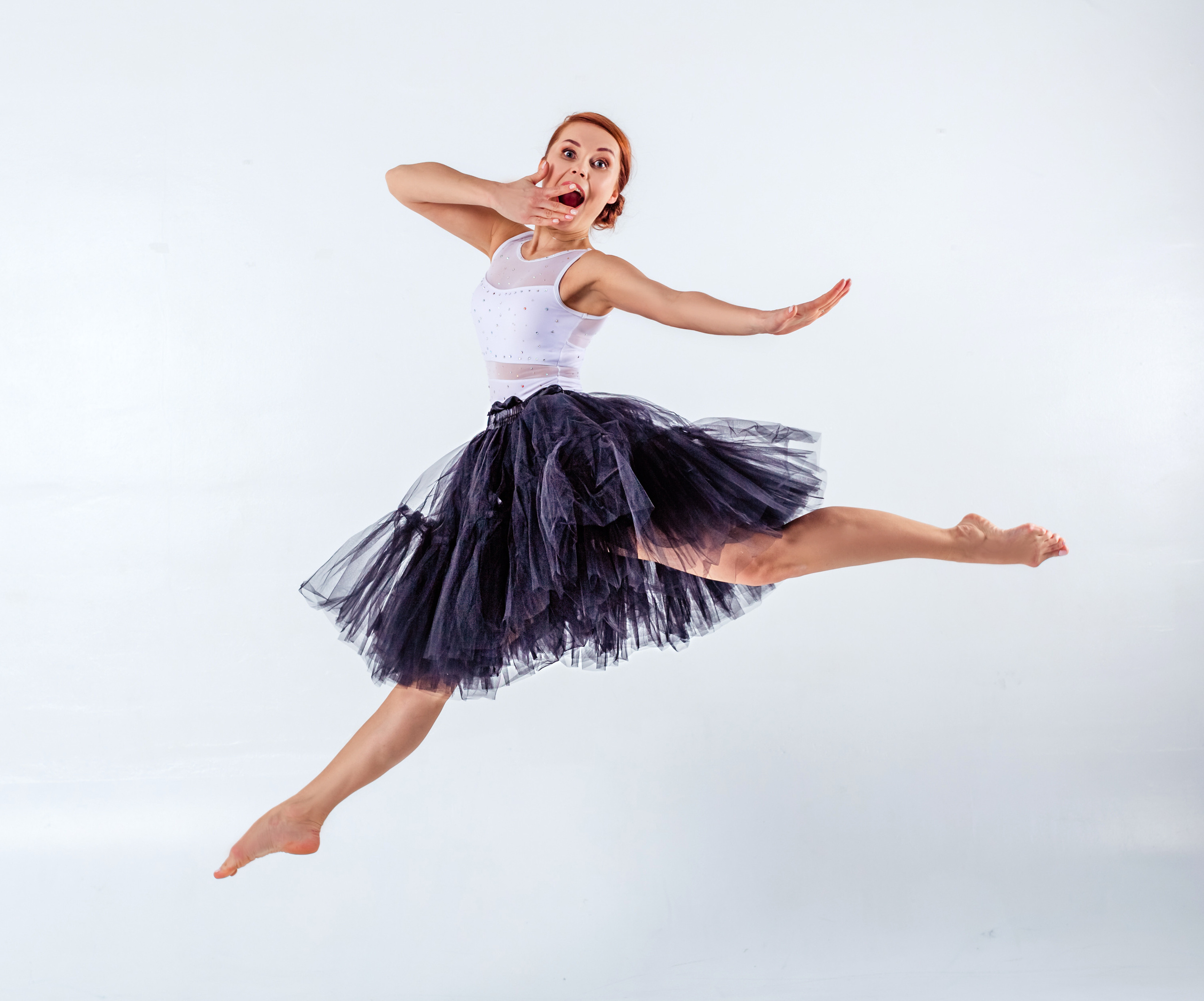 Балетная съёмка на белой циклораме и фонах. Балетный фотограф Алина Ханько — Душа Балета