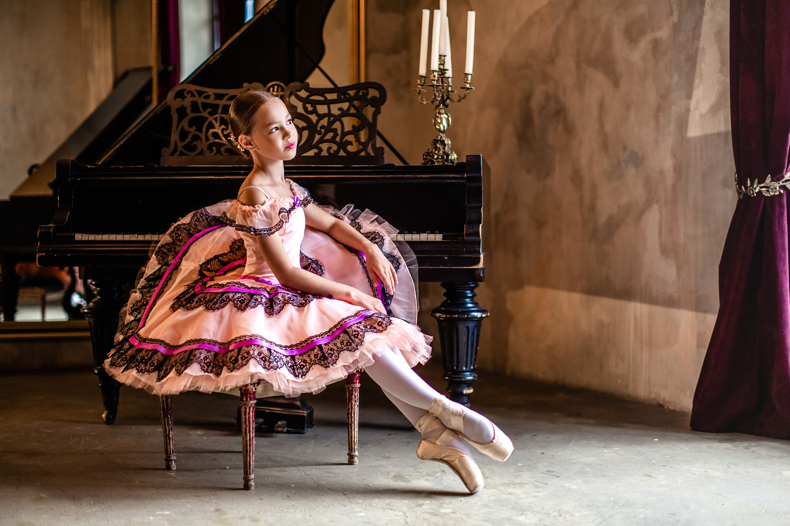 Балетная съёмка в интерьере. Балетный фотограф Алина Ханько — Душа Балета
