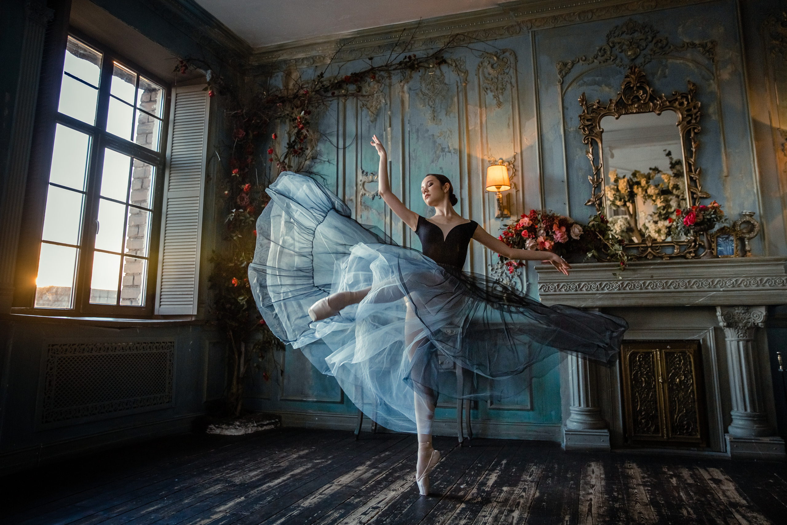 Балетная съёмка в интерьере. Балетный фотограф Алина Ханько — Душа Балета