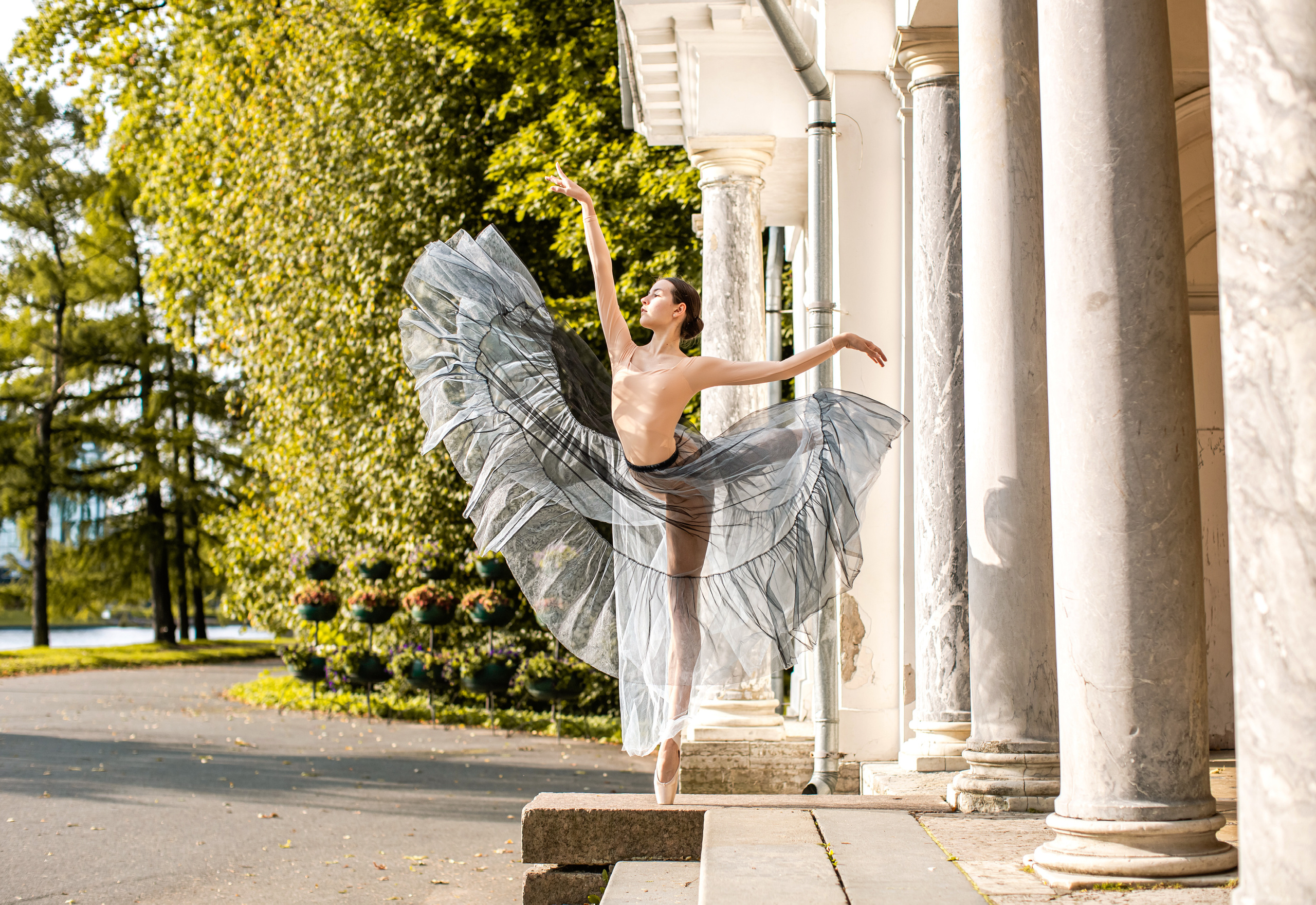 Воздушная юбка прозрачная напрокат Marine. Балетный фотограф Алина Ханько — Душа Балета
