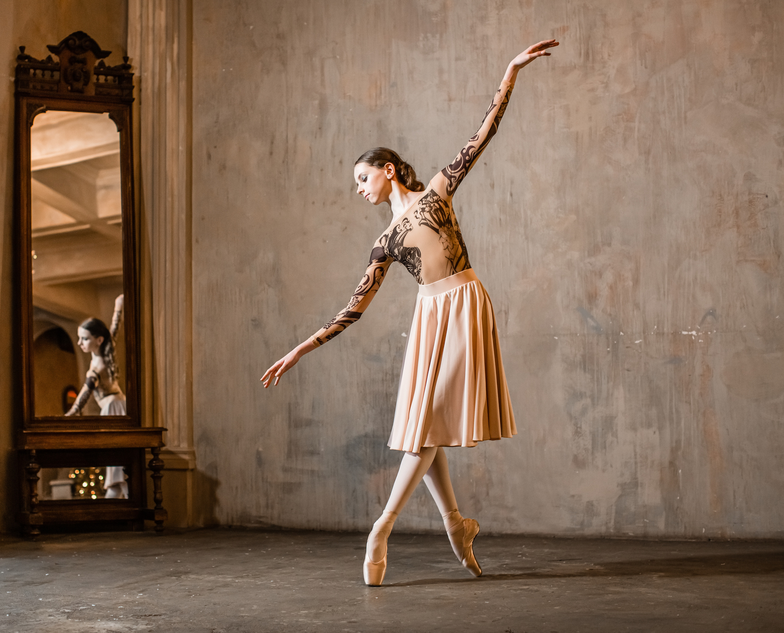 Балетная съёмка в интерьере. Балетный фотограф Алина Ханько — Душа Балета