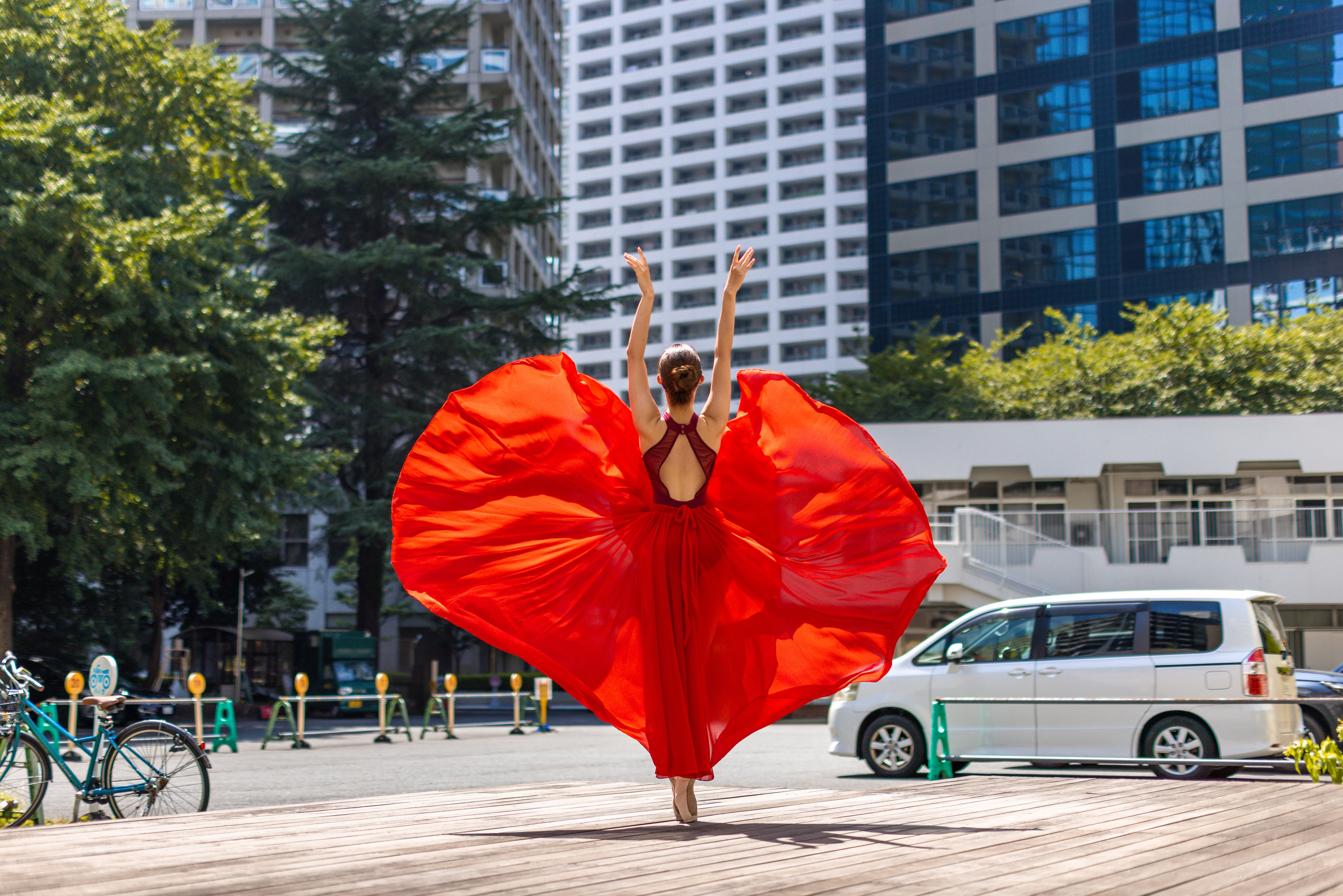 Балетная съёмка на улице. Балетный фотограф Алина Ханько — Душа Балета
