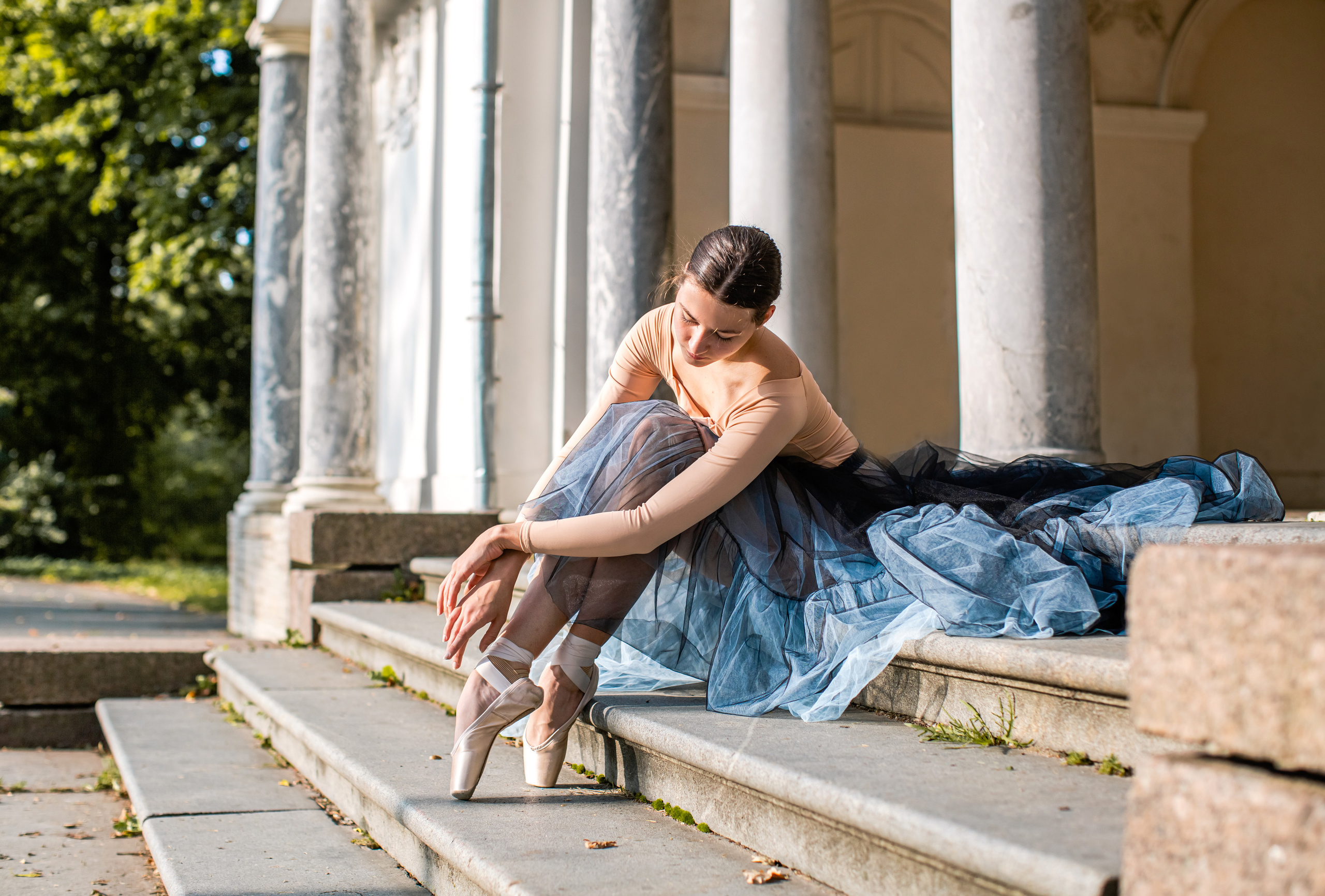 Балетная съёмка на улице. Балетный фотограф Алина Ханько — Душа Балета