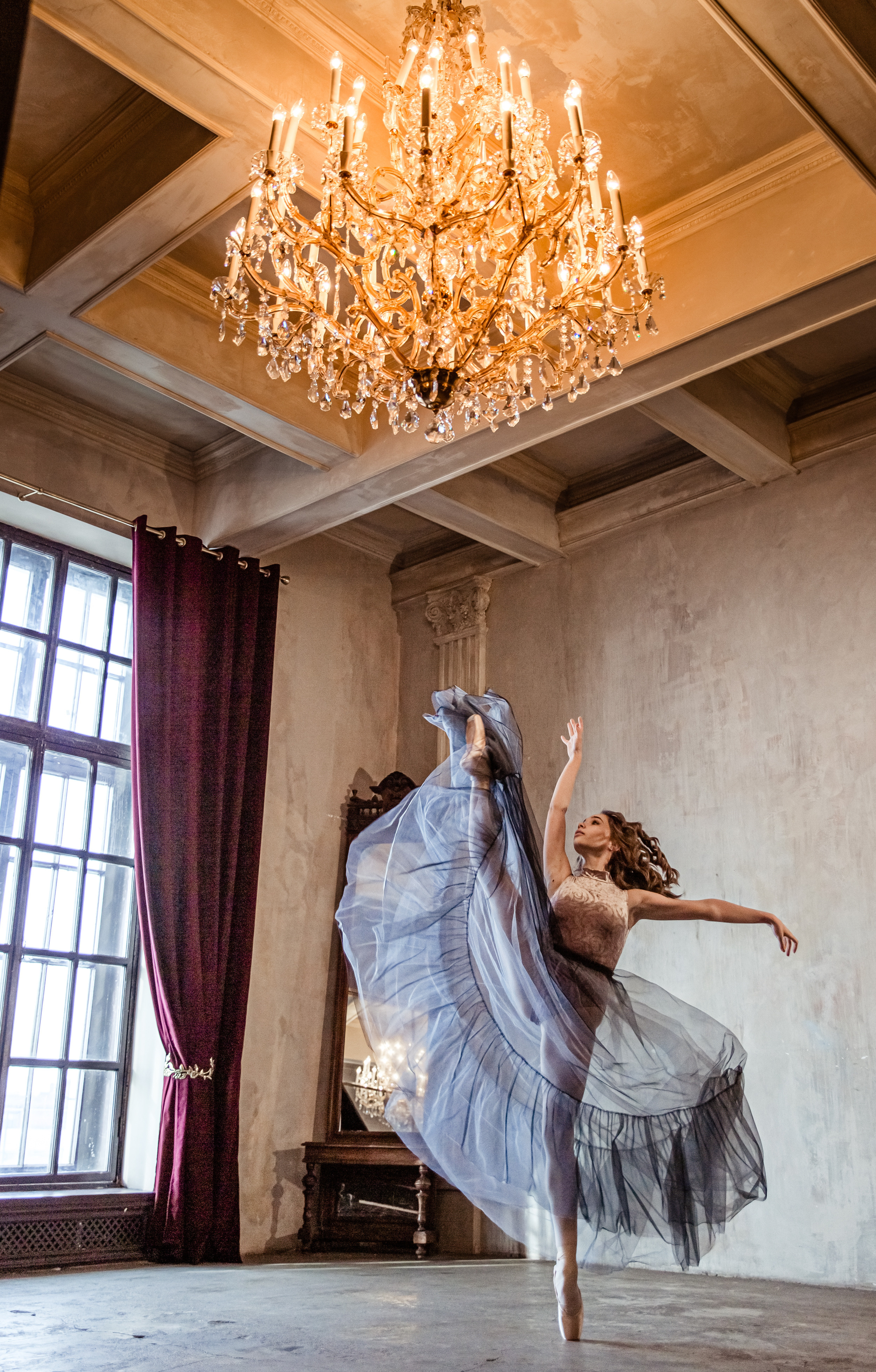 Балетная съёмка в интерьере. Балетный фотограф Алина Ханько — Душа Балета