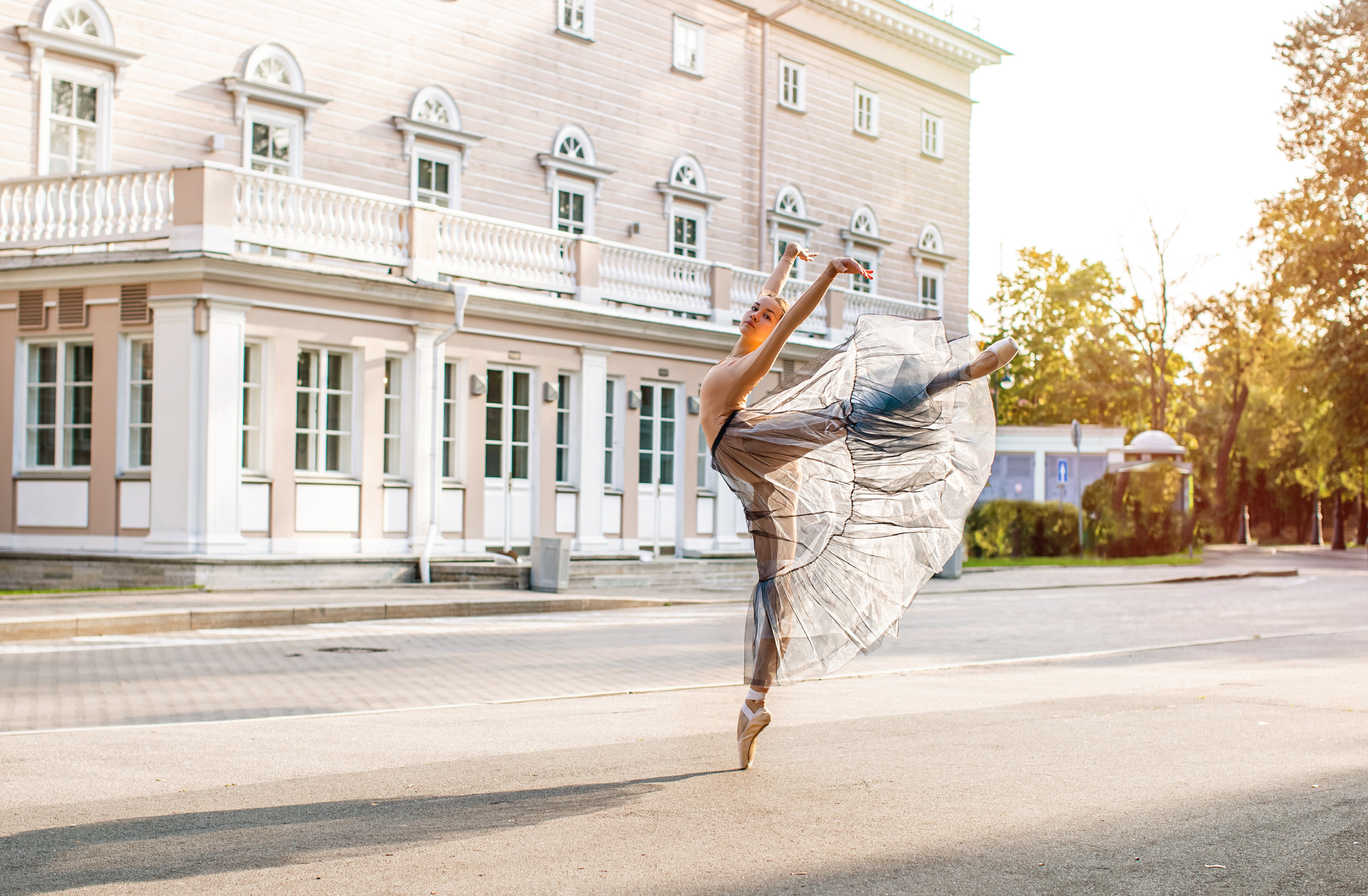Балетная съёмка на улице. Балетный фотограф Алина Ханько — Душа Балета