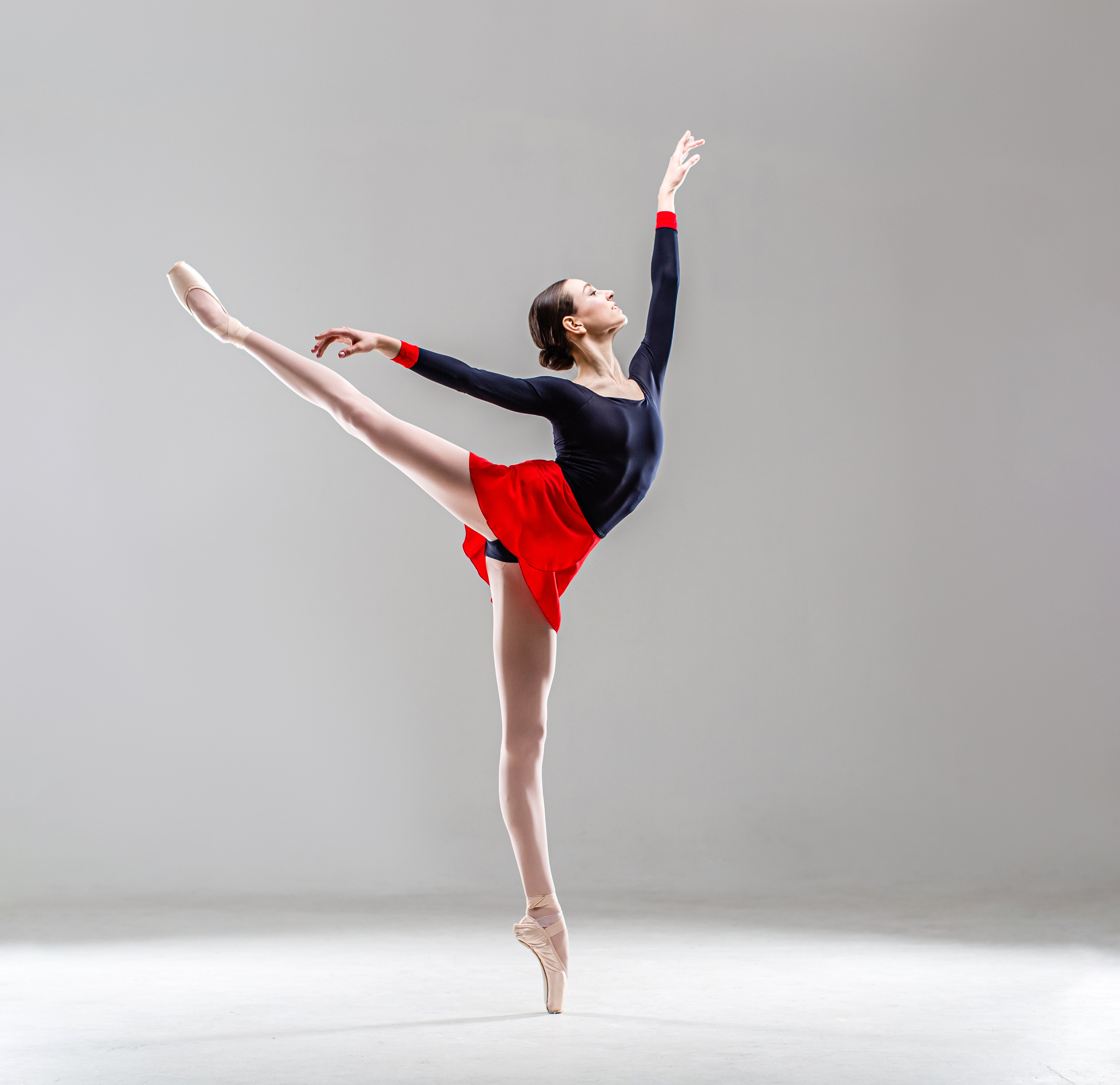 Балетная съёмка на белой циклораме и фонах. Балетный фотограф Алина Ханько — Душа Балета