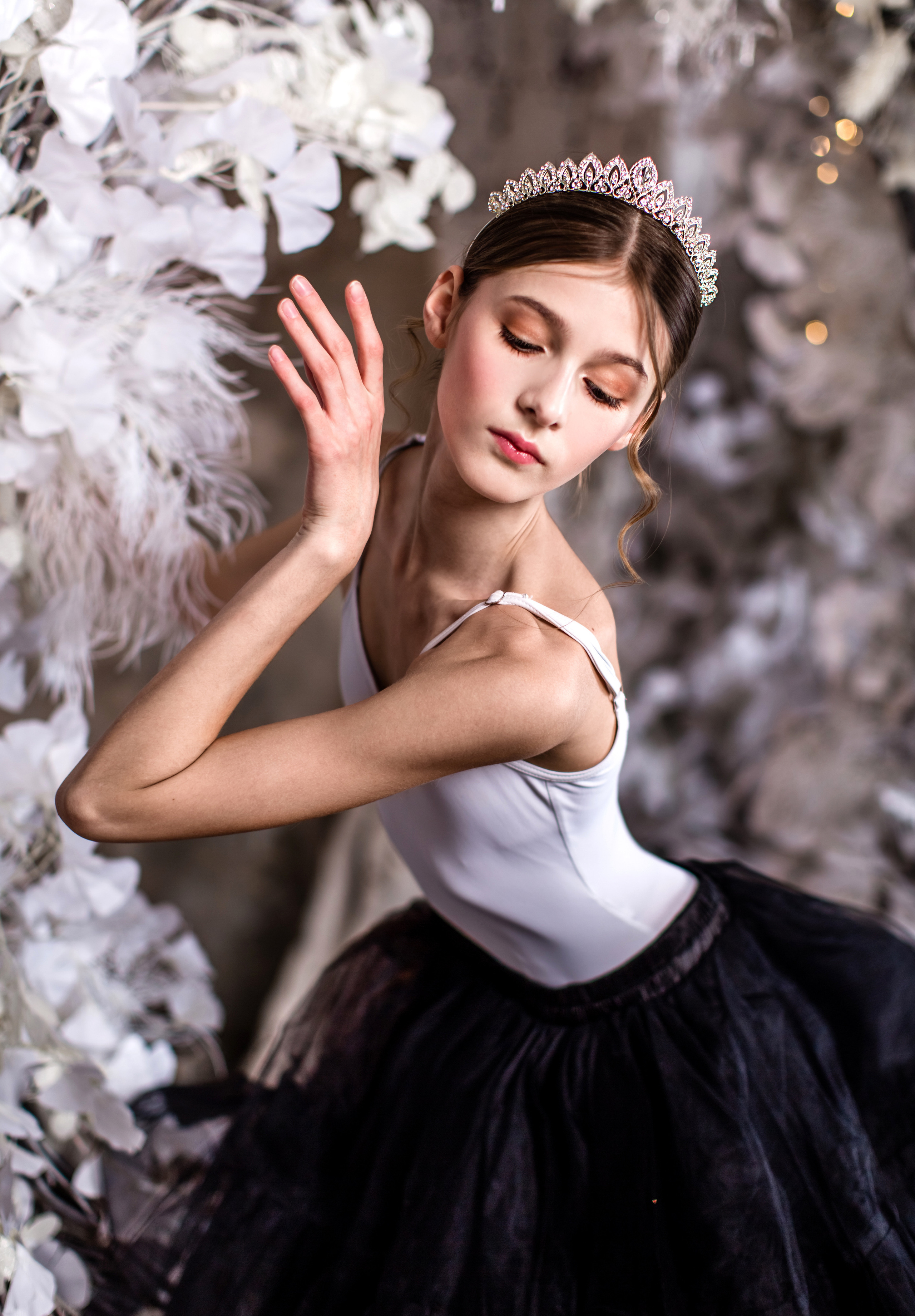 Диадема белая напрокат бесплатно. Балетный фотограф Алина Ханько — Душа Балета