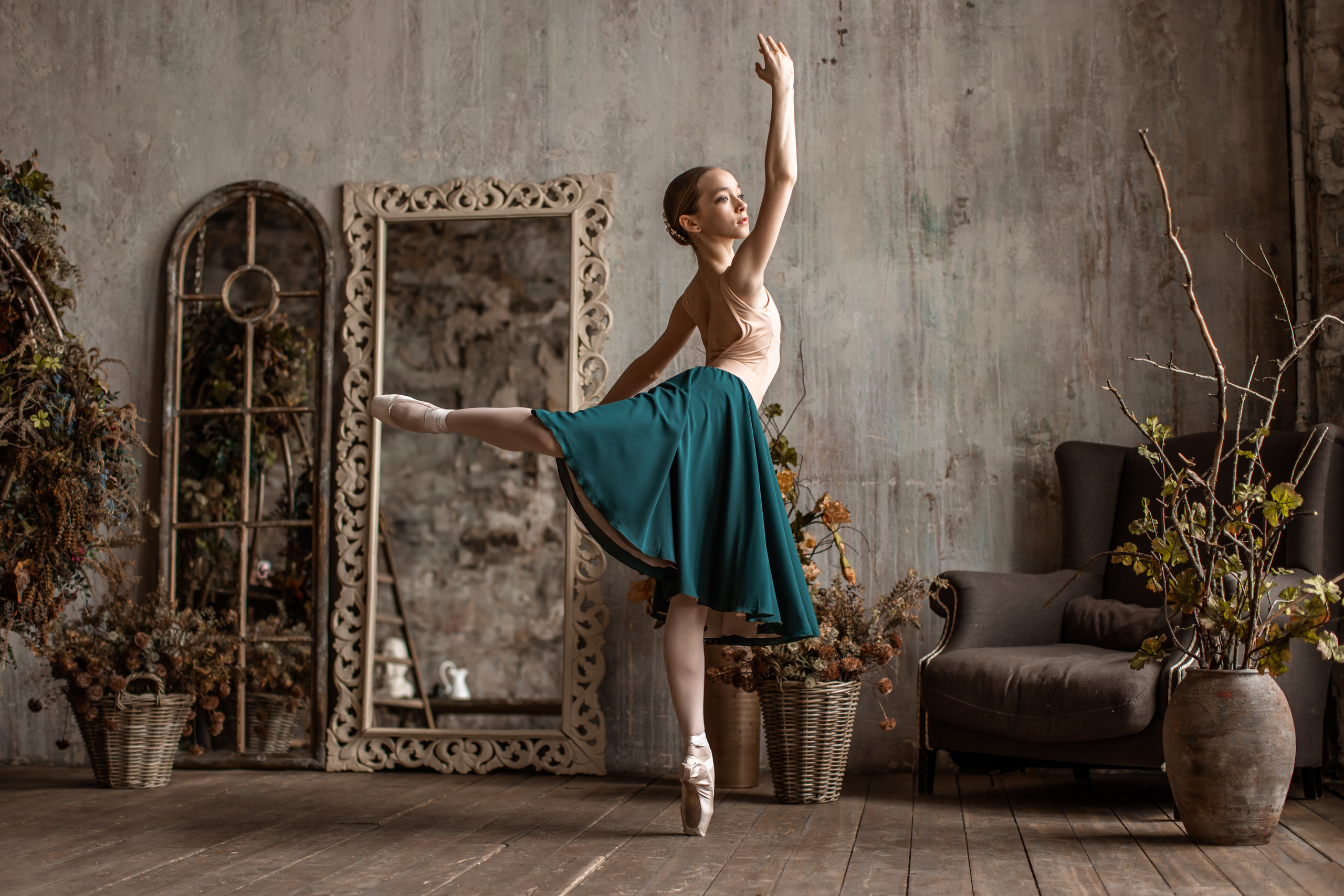 Балетная съёмка в интерьере. Балетный фотограф Алина Ханько — Душа Балета