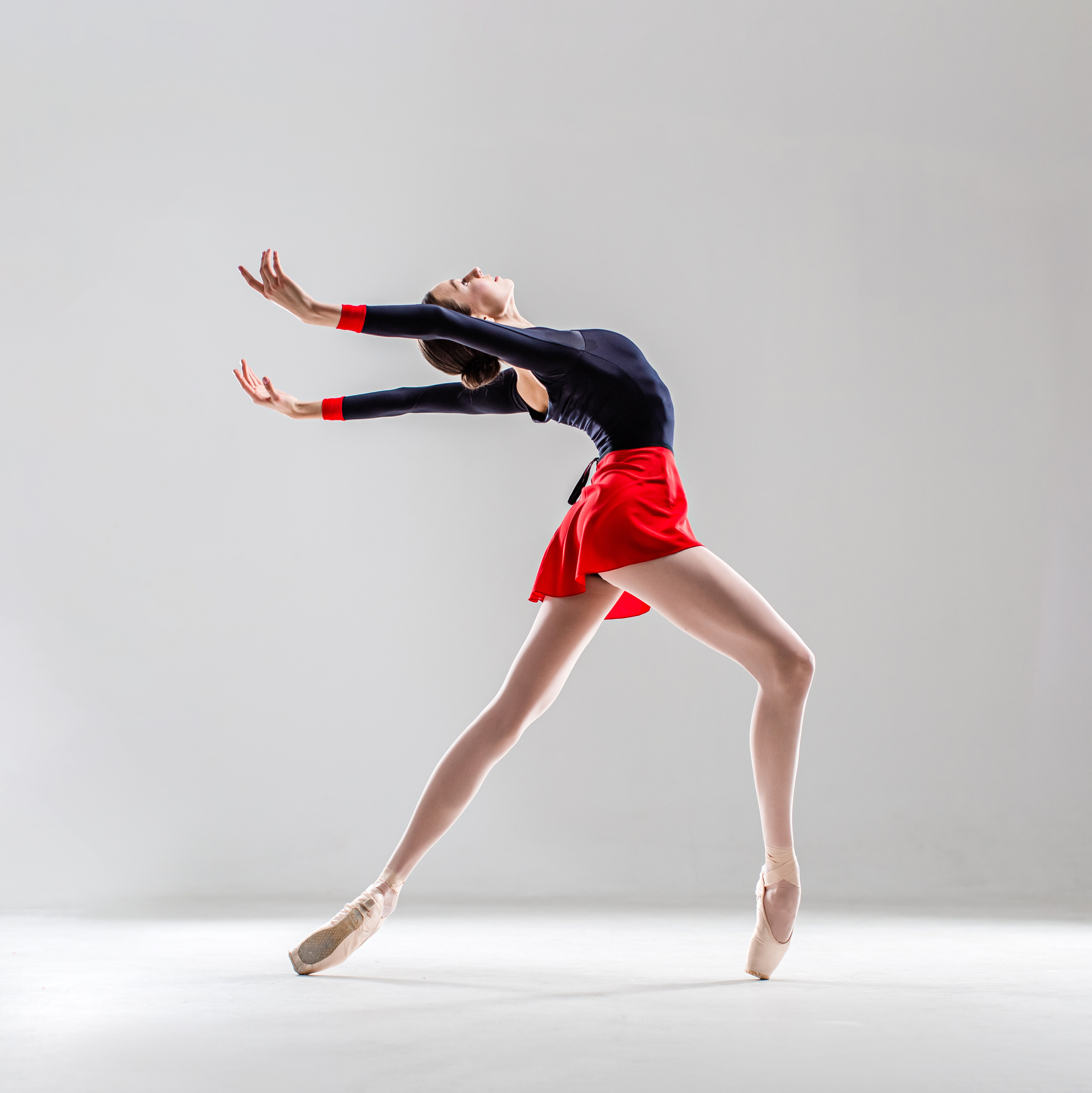 Балетная съёмка на белой циклораме и фонах. Балетный фотограф Алина Ханько — Душа Балета