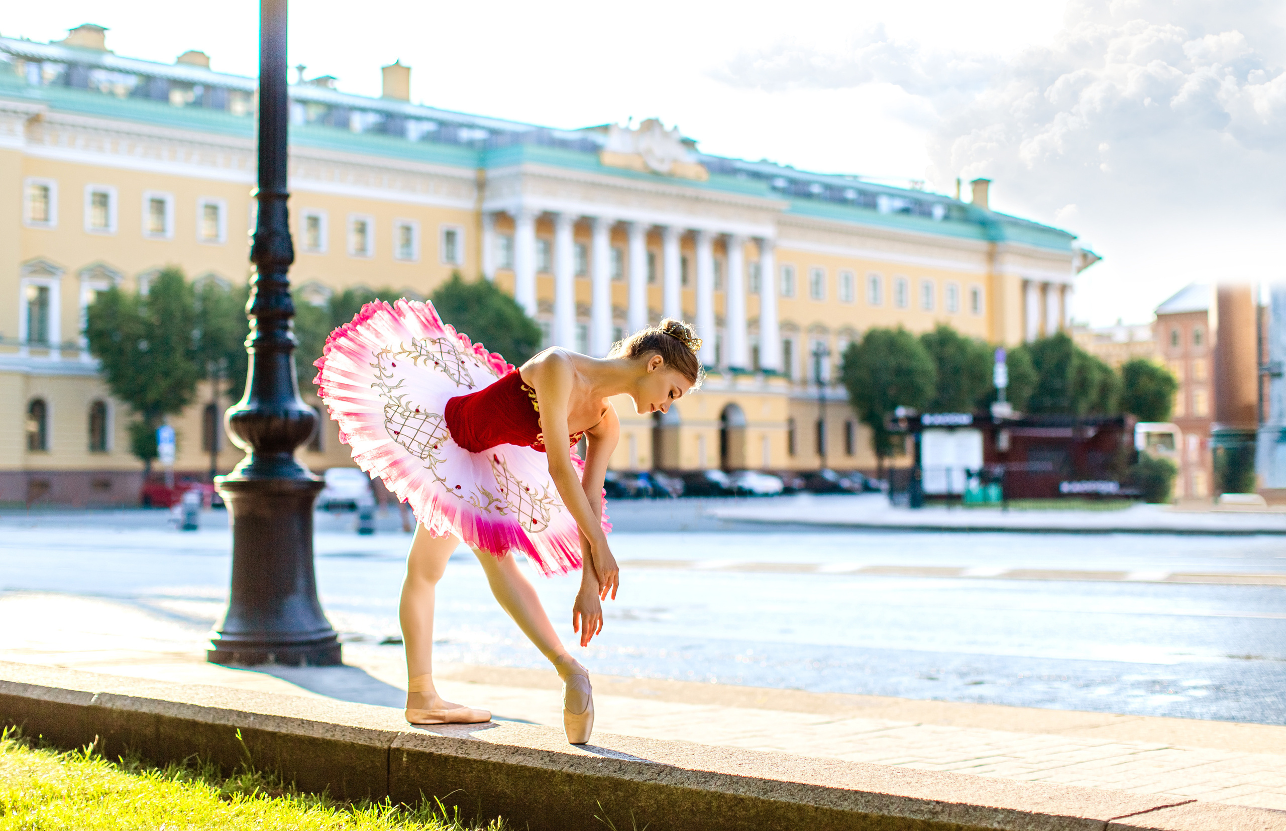 Балетная съёмка на улице. Балетный фотограф Алина Ханько — Душа Балета
