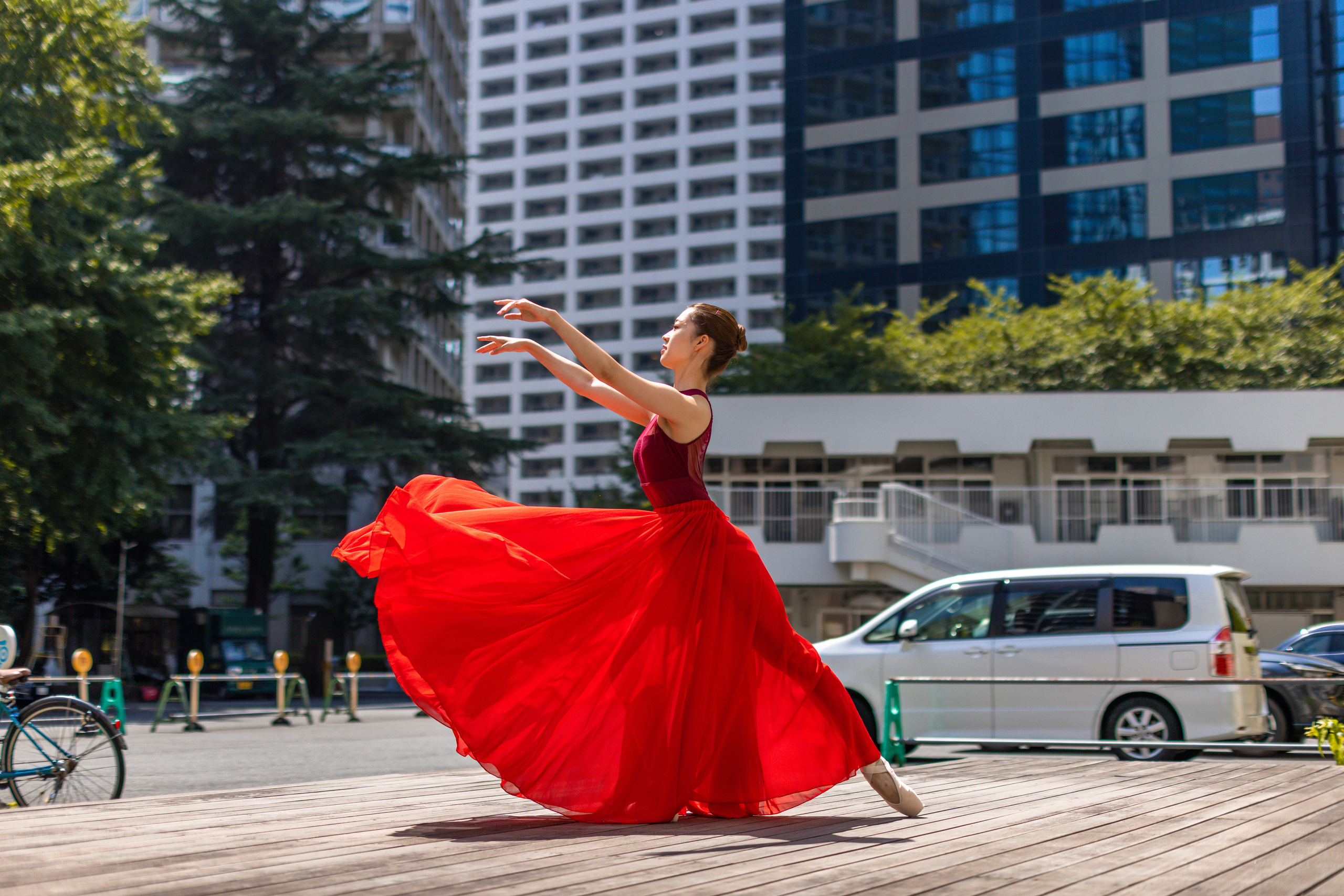 Балетная съёмка на улице. Балетный фотограф Алина Ханько — Душа Балета