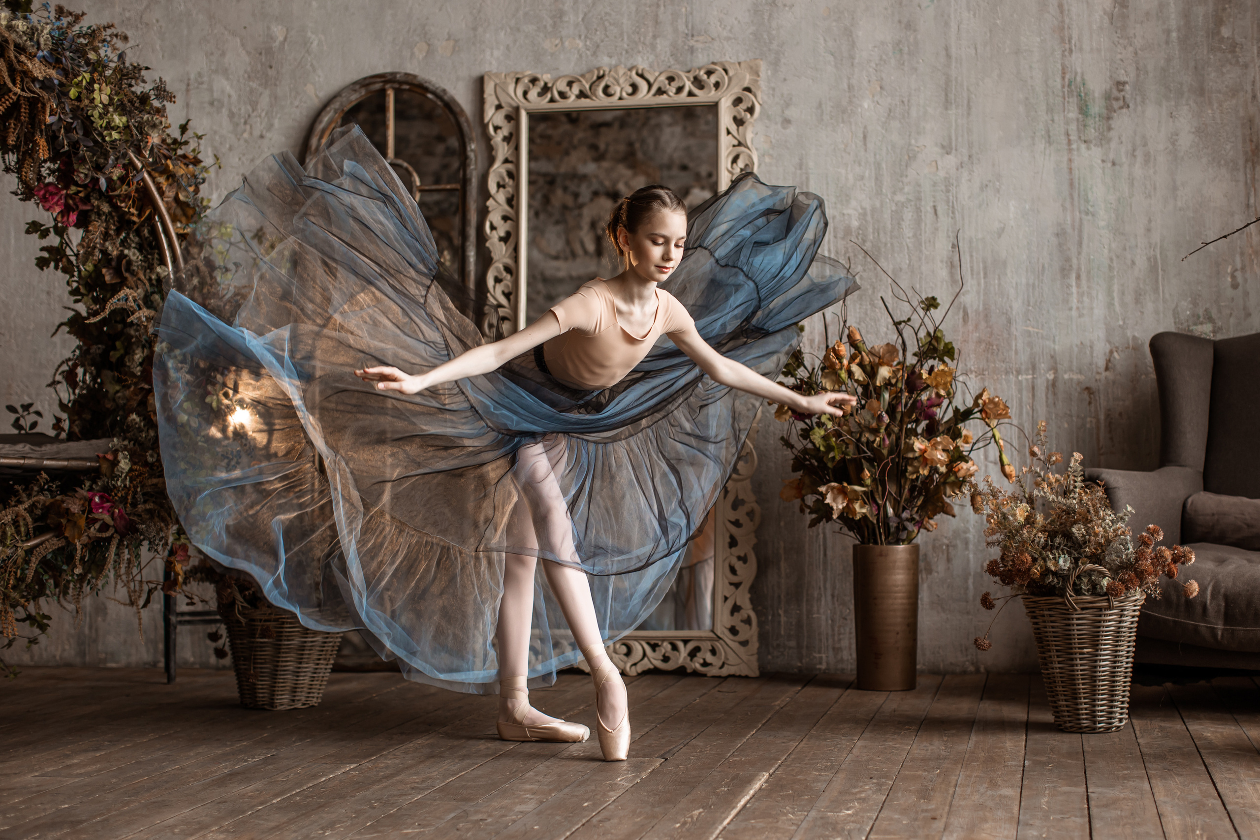 Балетная съёмка в интерьере. Балетный фотограф Алина Ханько — Душа Балета