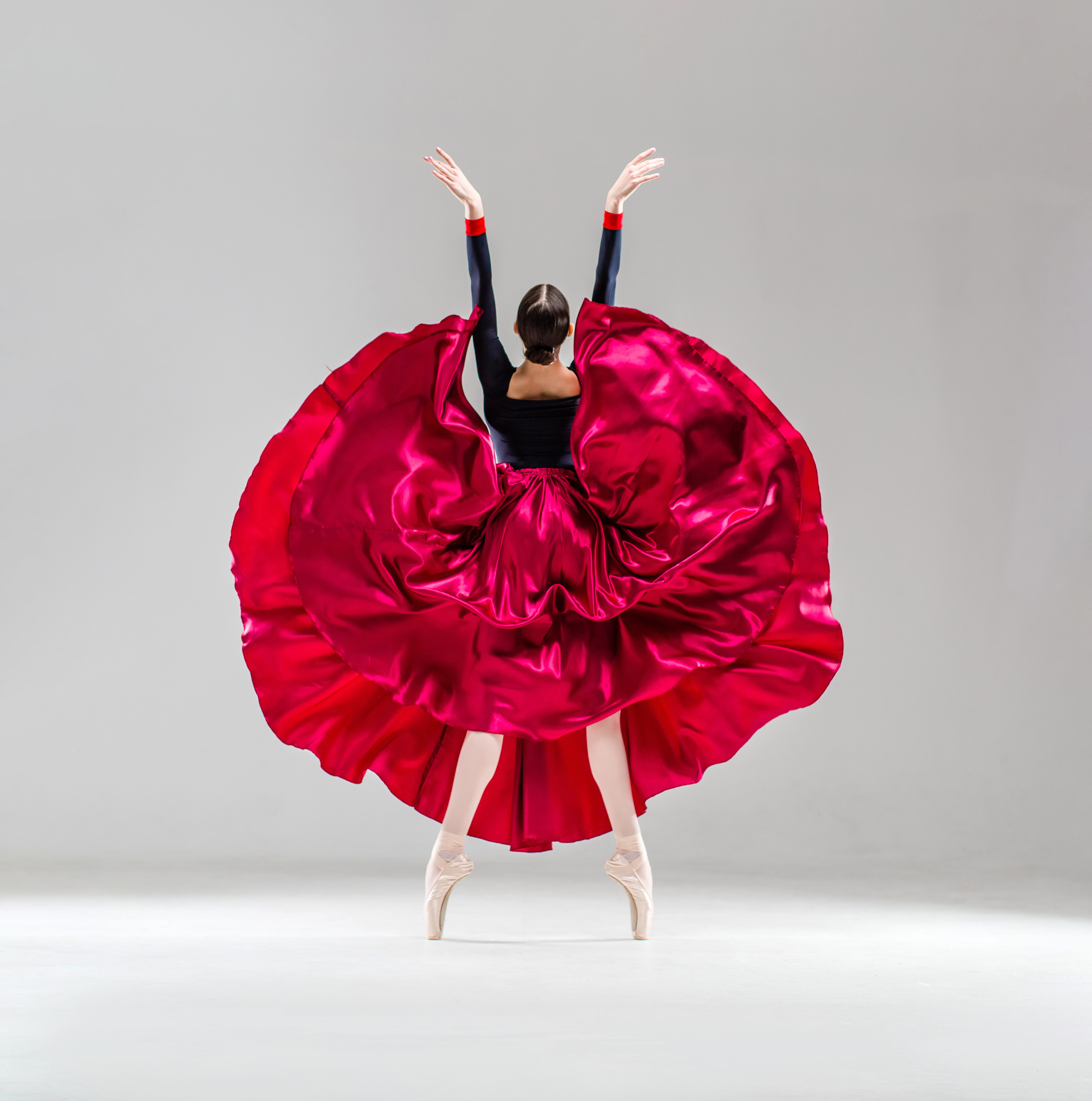 Балетная съёмка на белой циклораме и фонах. Балетный фотограф Алина Ханько — Душа Балета