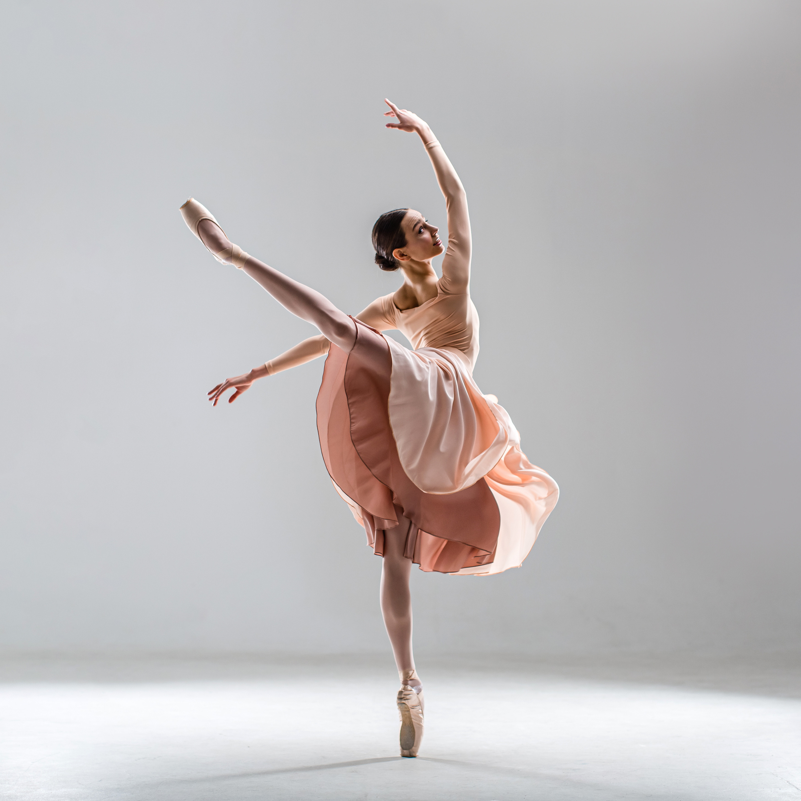 Балетная съёмка на белой циклораме и фонах. Балетный фотограф Алина Ханько — Душа Балета