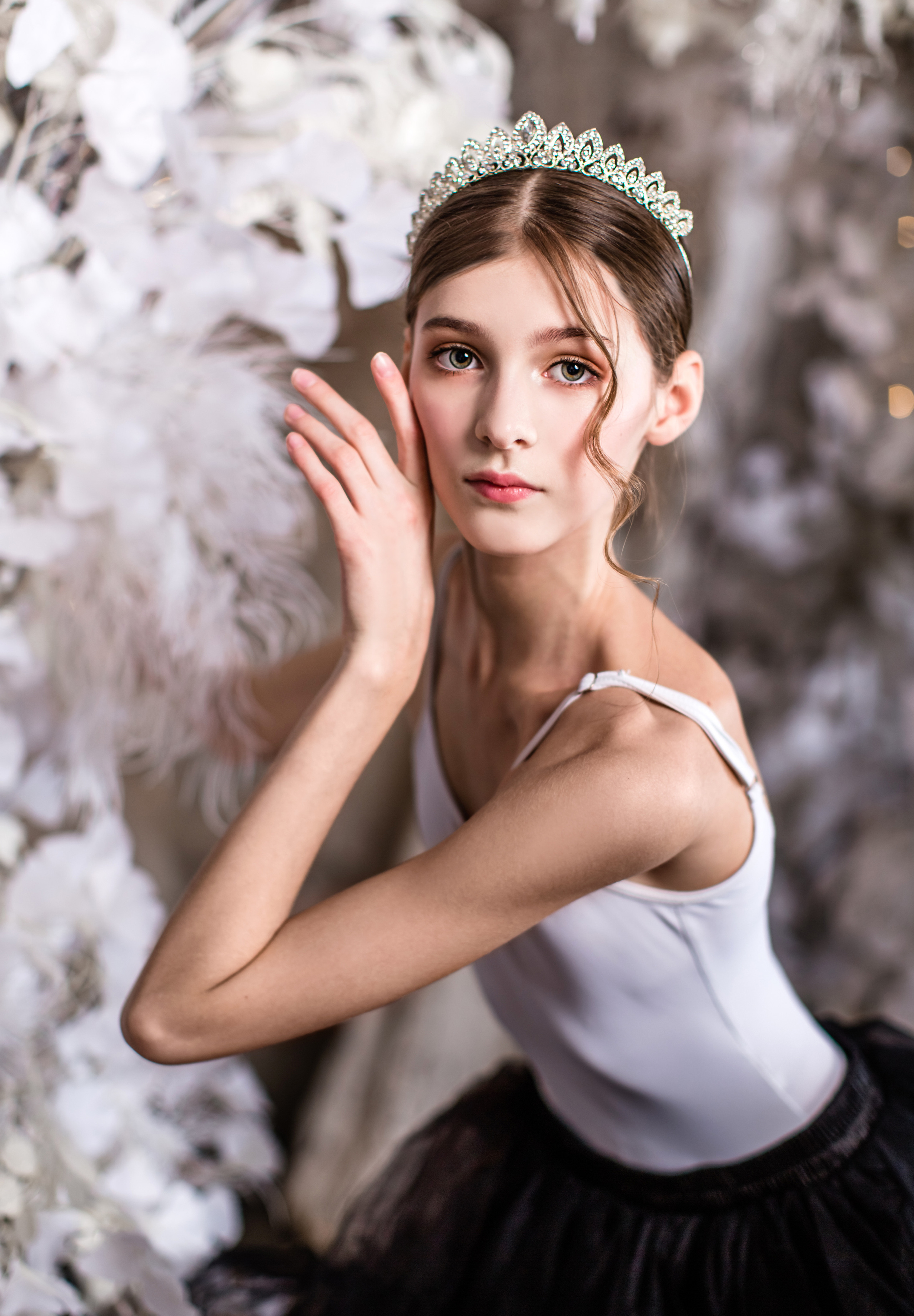 Диадема белая напрокат бесплатно. Балетный фотограф Алина Ханько — Душа Балета