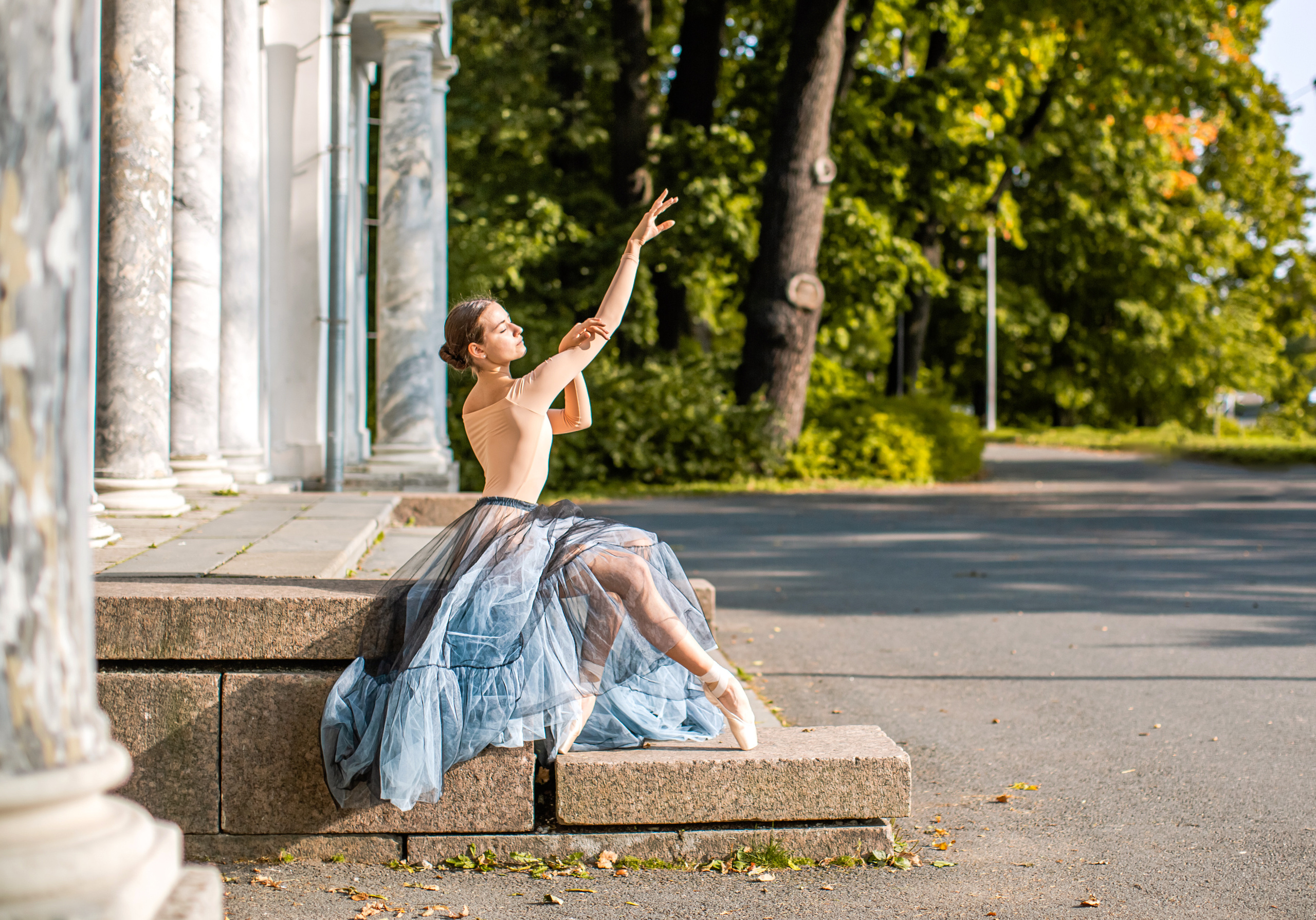 Балетная съёмка на улице. Балетный фотограф Алина Ханько — Душа Балета
