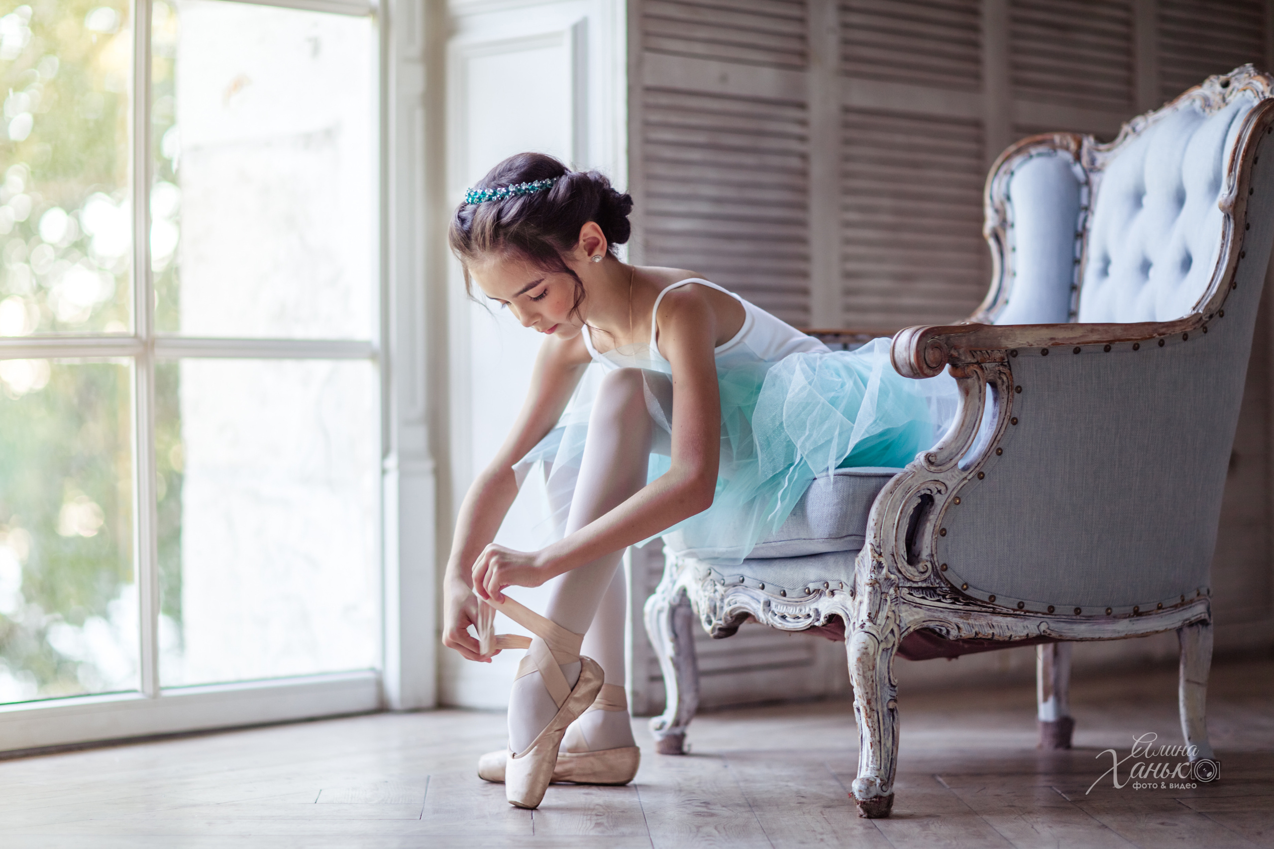 Балетная съёмка в интерьере. Балетный фотограф Алина Ханько — Душа Балета