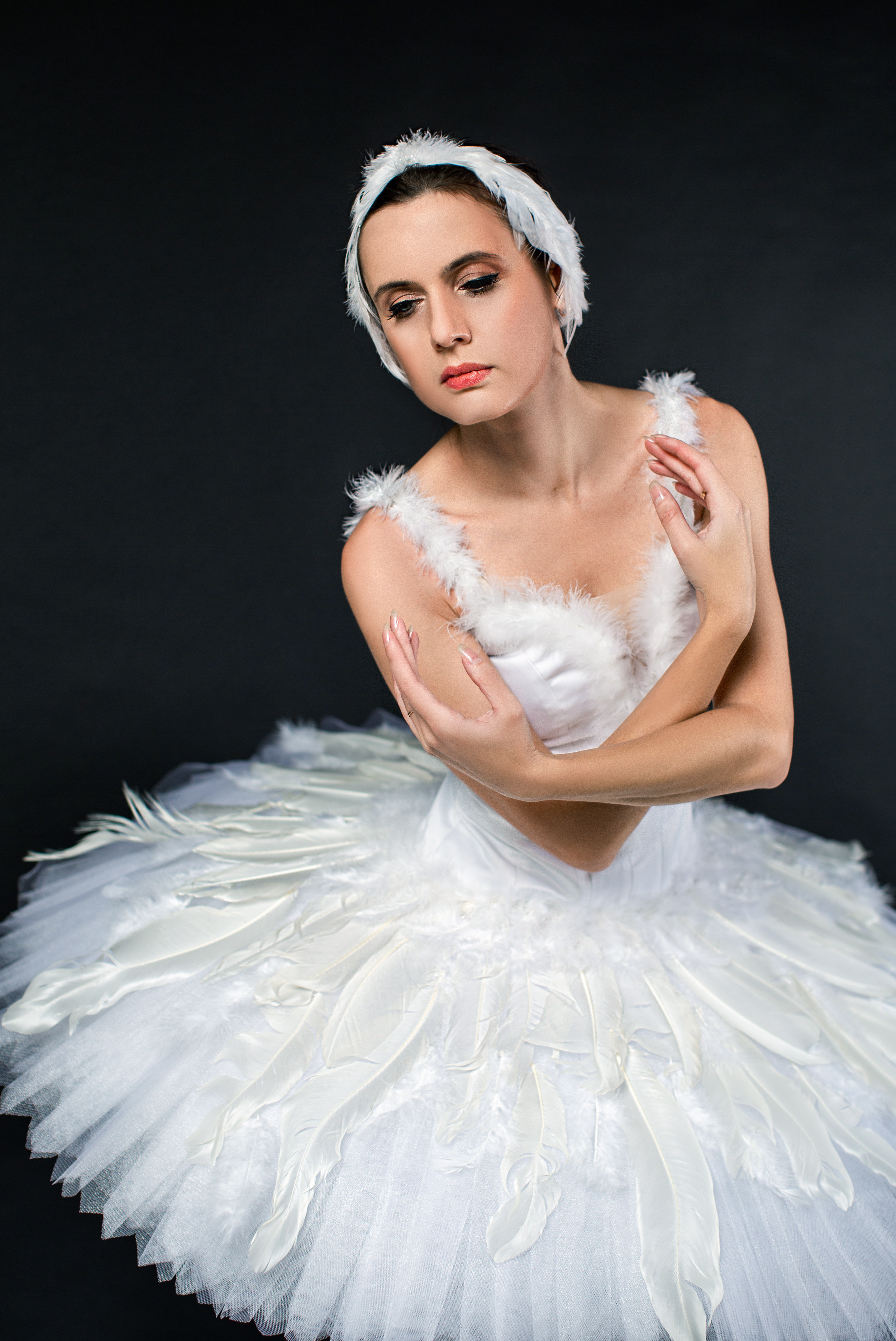 Балетная съёмка на белой циклораме и фонах. Балетный фотограф Алина Ханько — Душа Балета