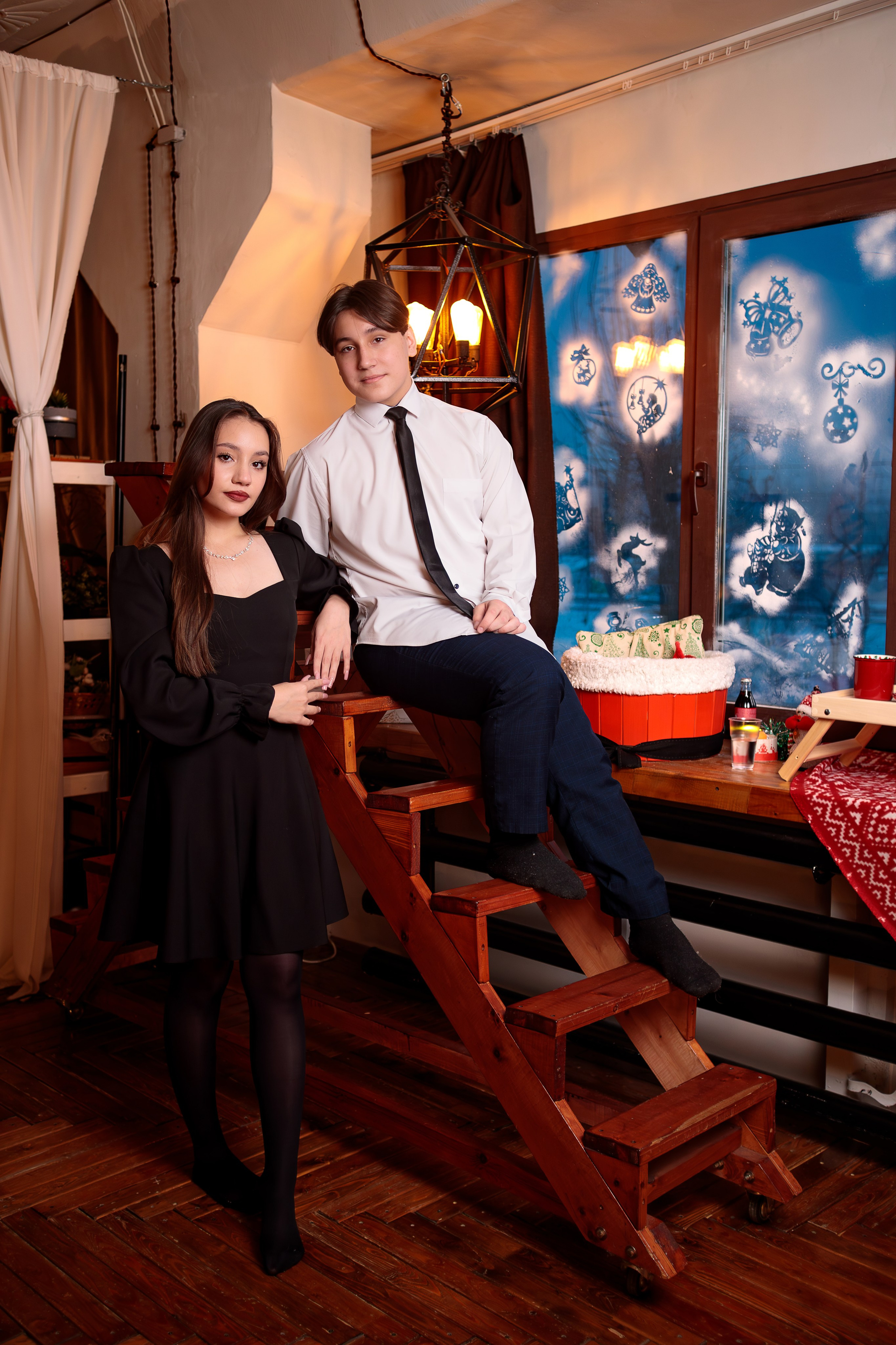 Новогодняя съёмка семьи Ларисы. Семейный Фотограф в Красноярске Крохалев Сергей