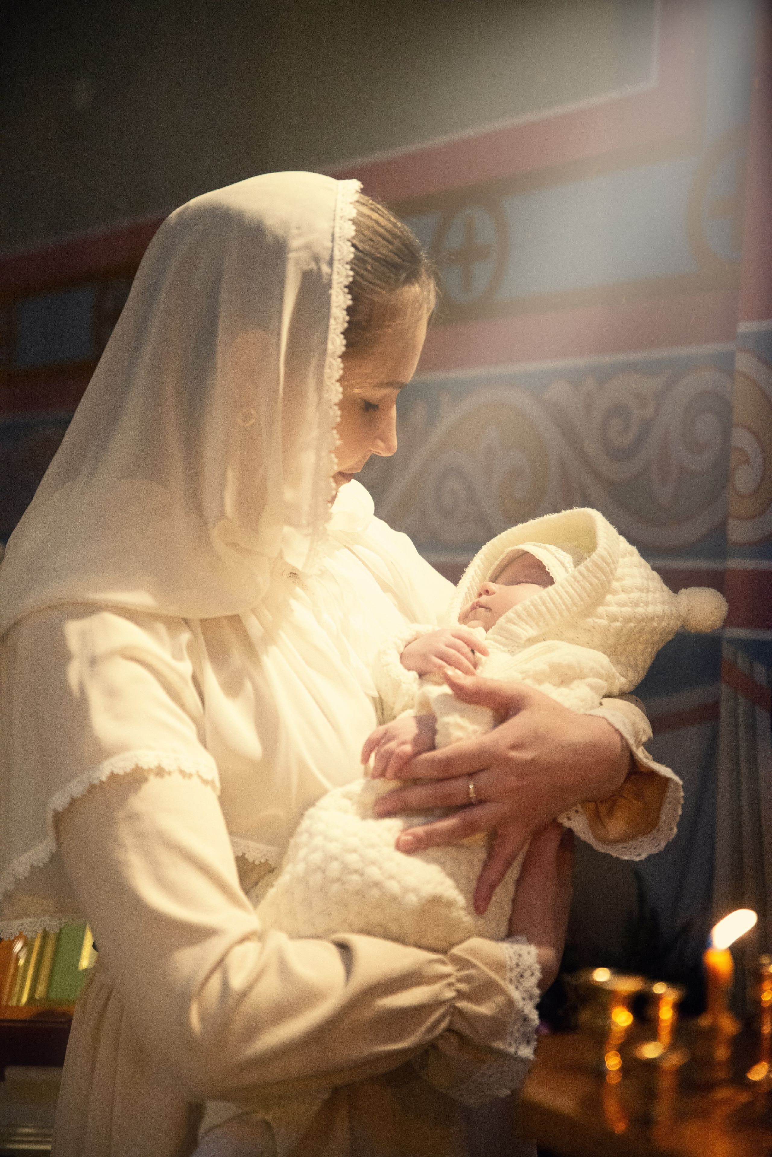 Таинство Крещения Маргариты. Фотограф Таинств Крещения и Венчания в г. Курске