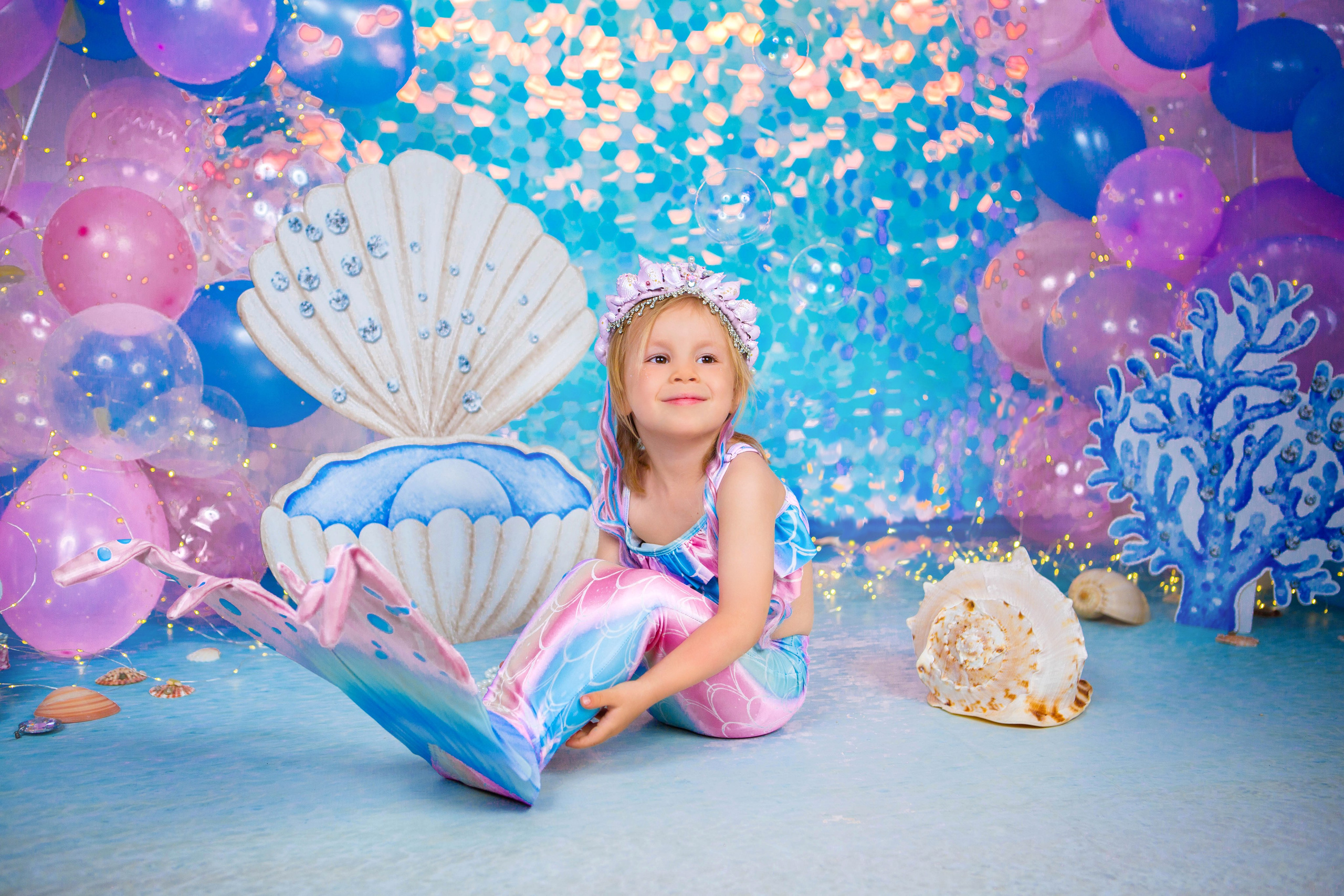 «Русалочка». Фотостудия «Антураж». Свадебный семейный и детский фотограф в Краснодаре Карина Федоровская