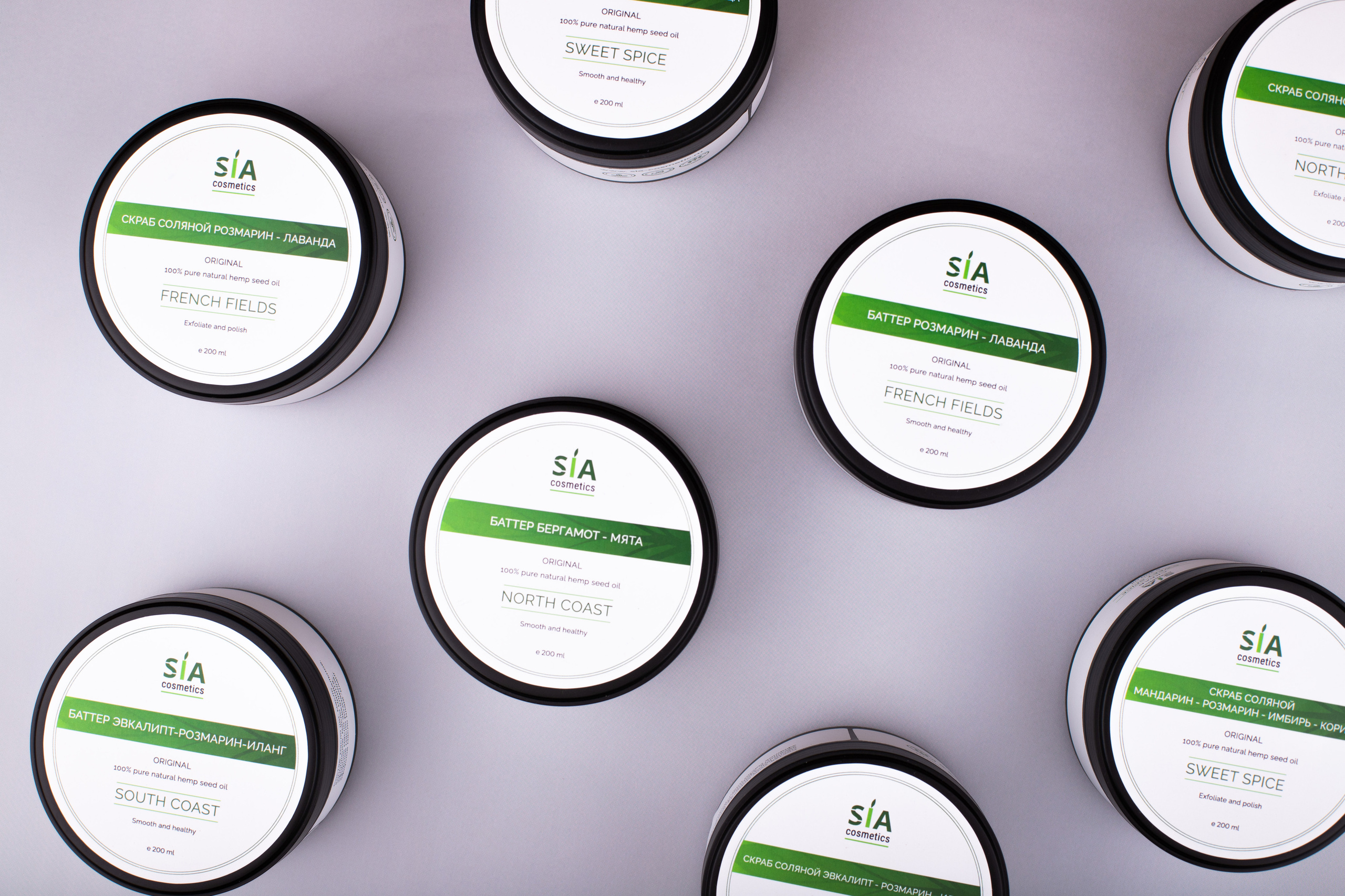 Косметика для лица и тела. Предметная фотосъемка. Москва