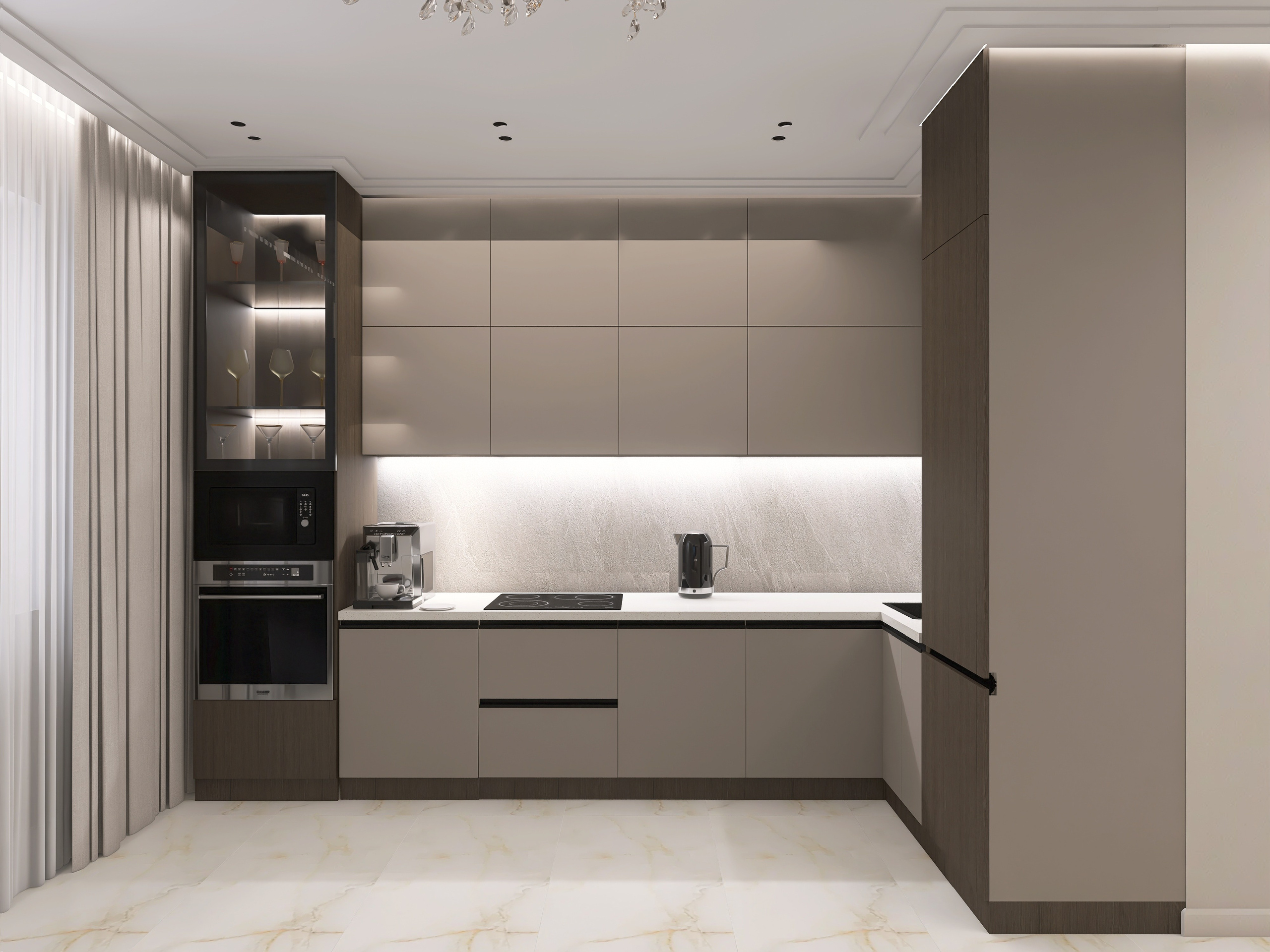 ЖК на Добролюбова. Площадь 97 кв. м. Дизайнер интерьера в Новосибирске_Елена Сергеева