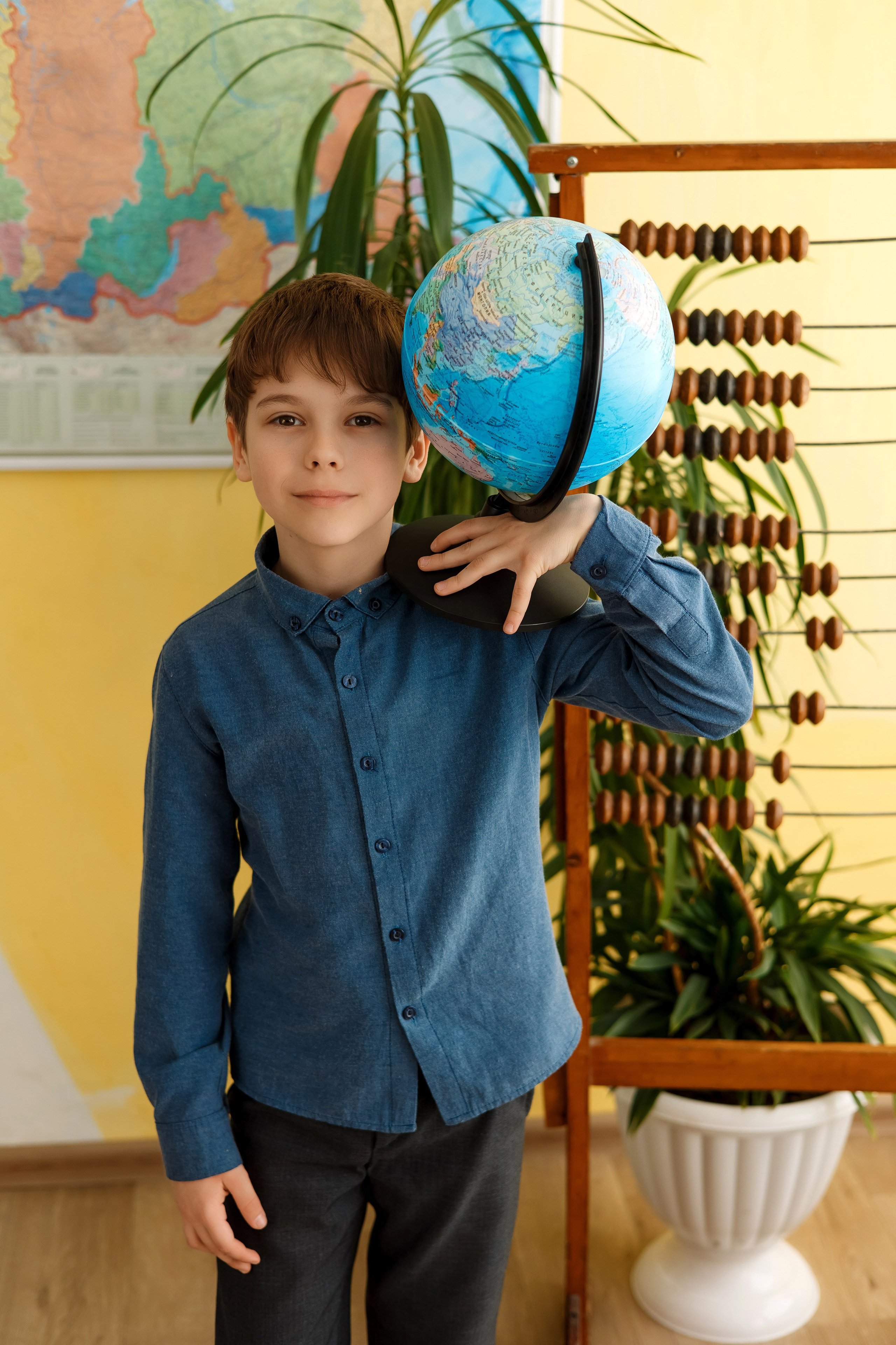 4 класс с. Барабаш. Фотограф Любовь Корниенко, Примоский край