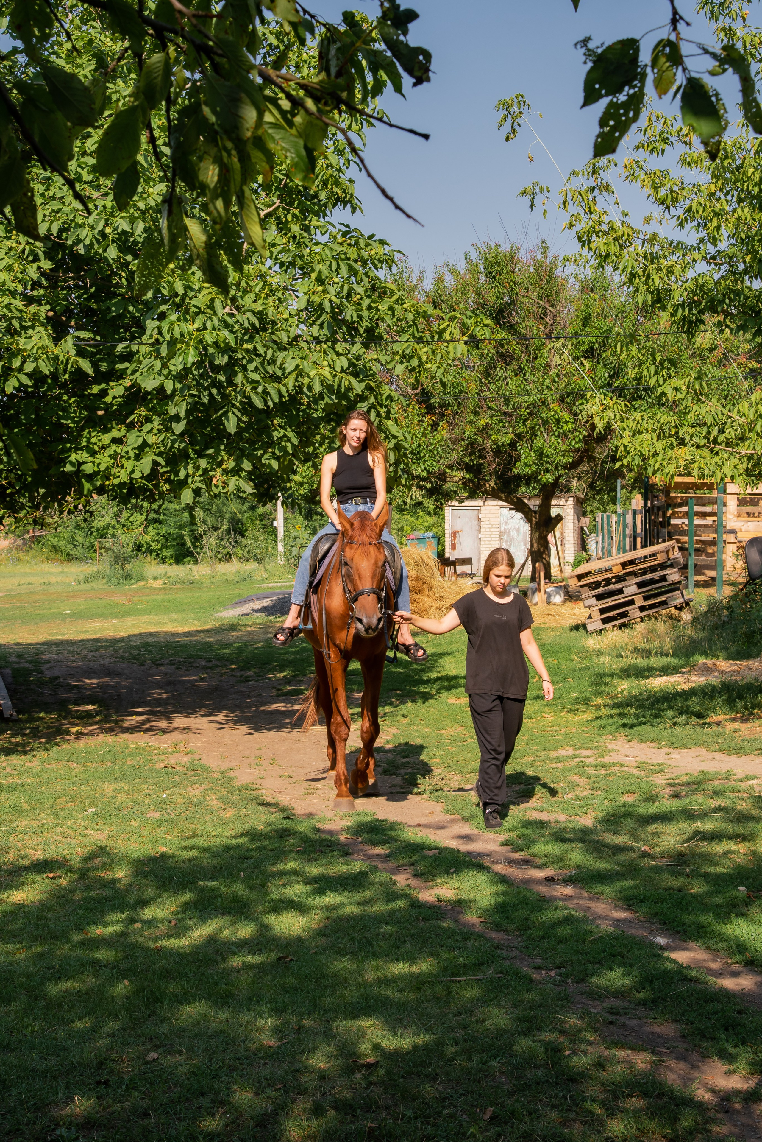 Конная прогулка. Фотограф Галина Нестерова
