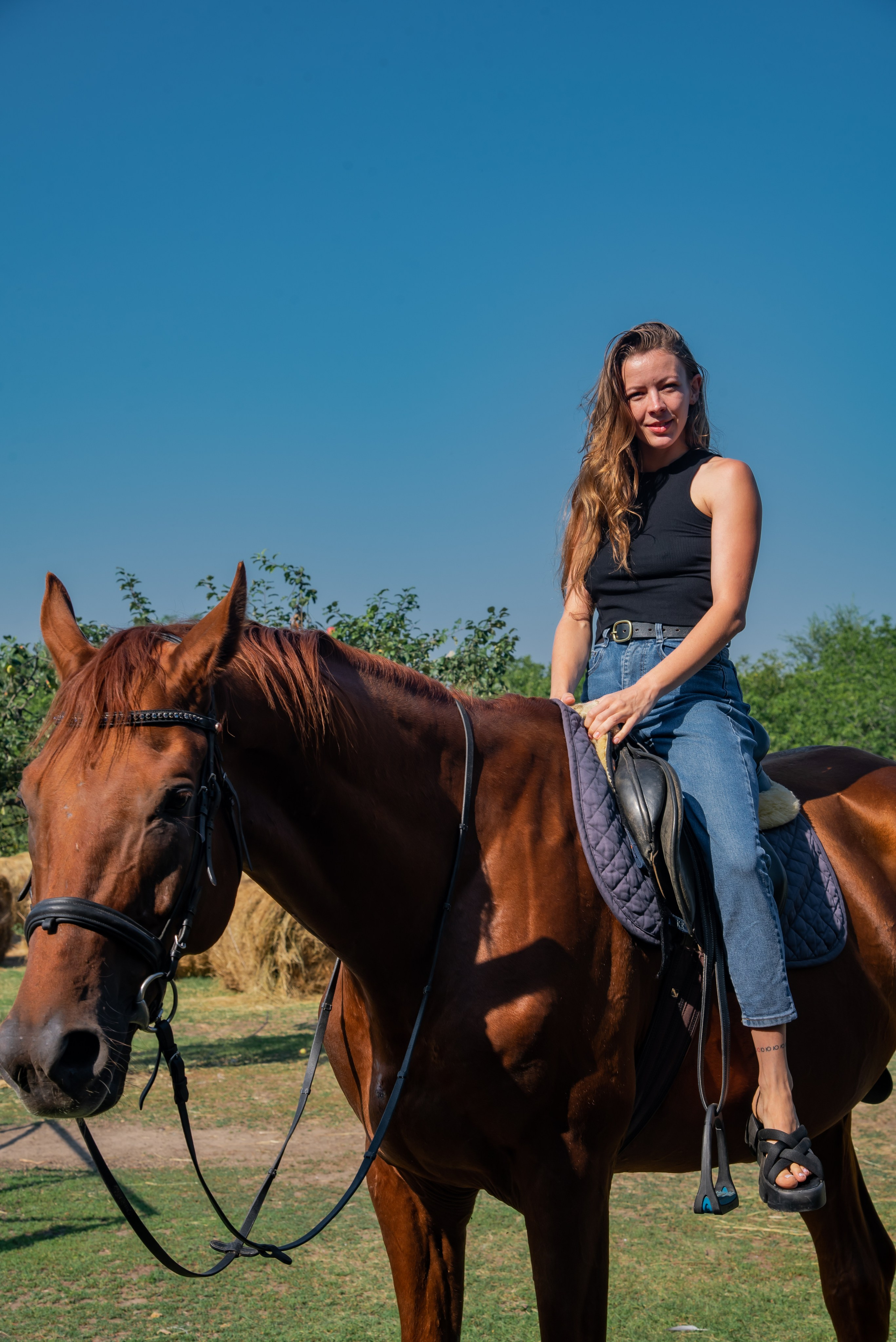 Конная прогулка. Фотограф Галина Нестерова