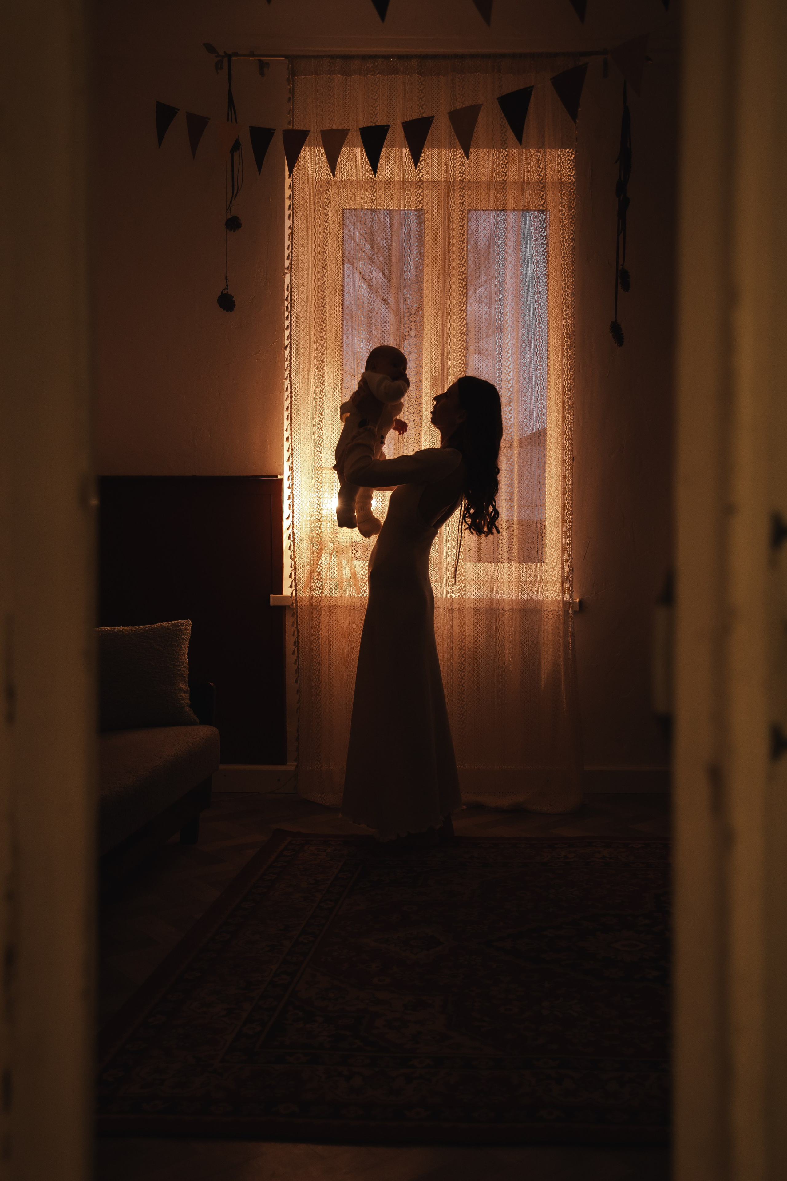 Марина с сыном. Фотограф Анастасия Борисова