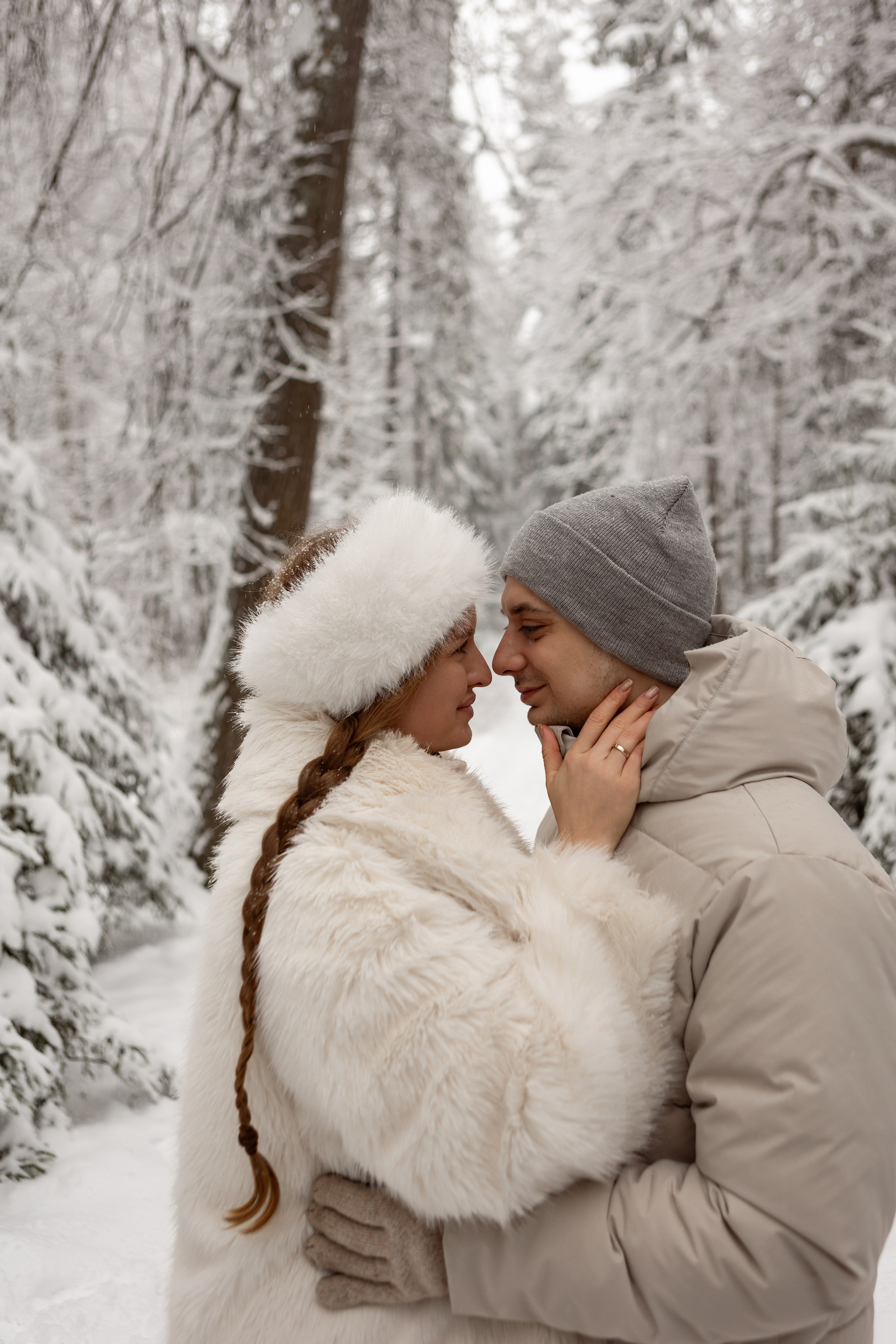 Новогодняя фотосессия с собачками в шуваловском парке. Свадебный фотограф в СПБ | Санкт-Петербурге Анастасия Рахимгулова