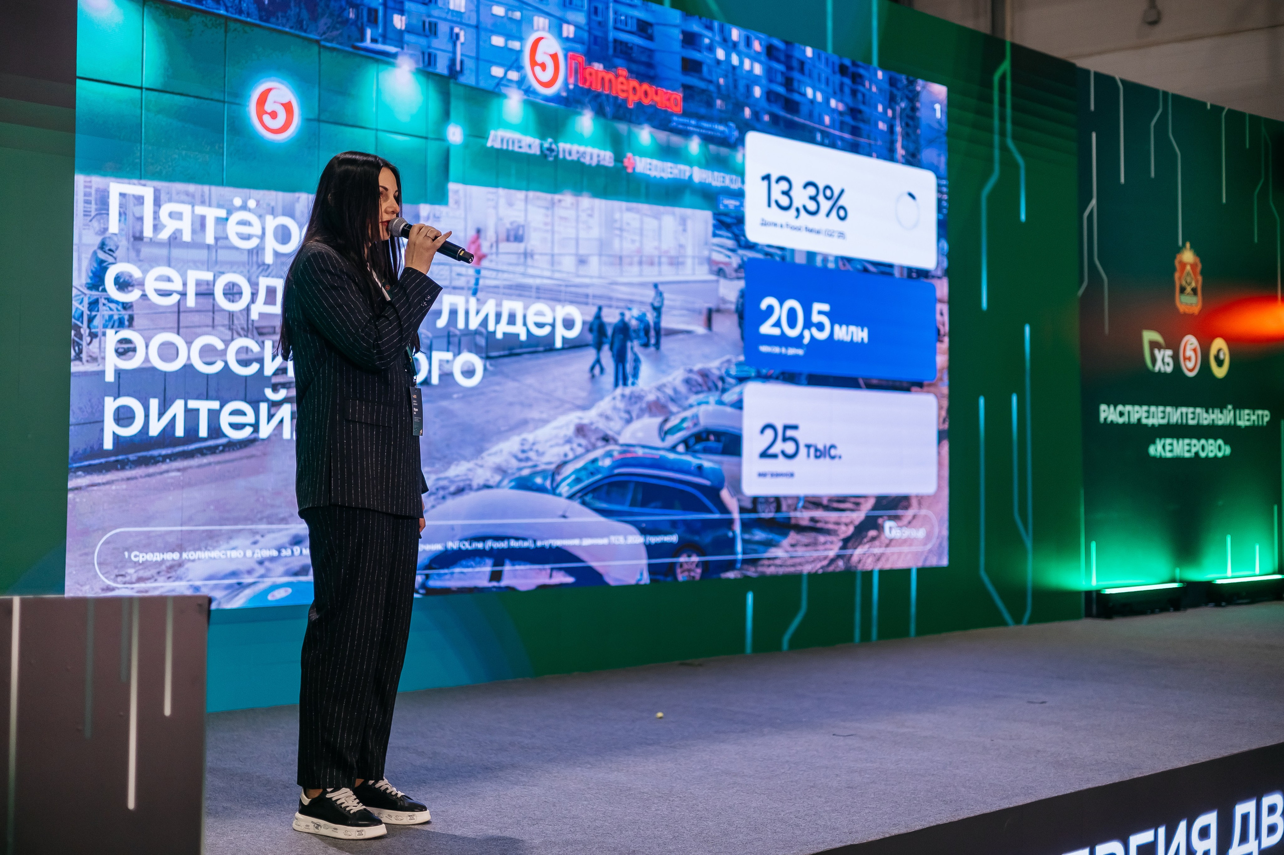 Открытие распределительного центра «Пятёрочки» и «Чижик» в городе Кемерово. Фотограф Кемерово | Сергей