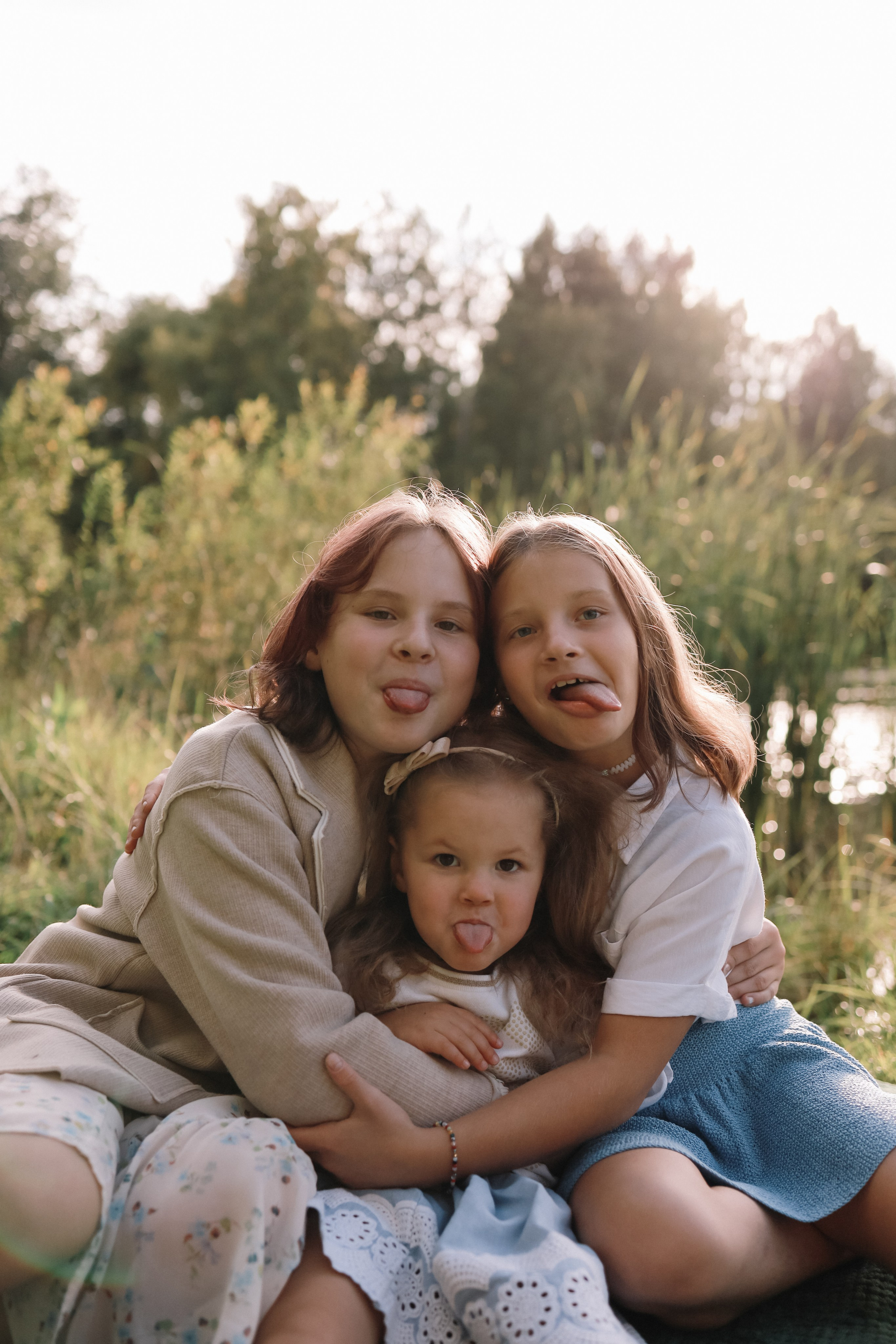 Семейная фотосессия в Ботаническом саду города Томска. Семейный фотограф в Томске Максимова Екатерина