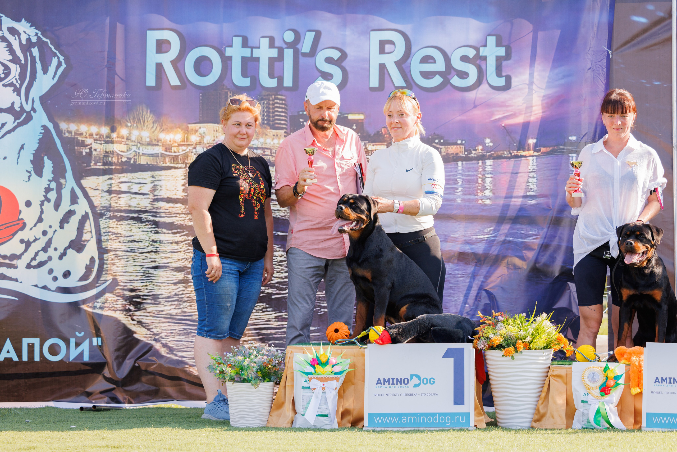 Анапа ротвейлеры 14-15.09.2024. Фотограф-анималист Юлия Германика