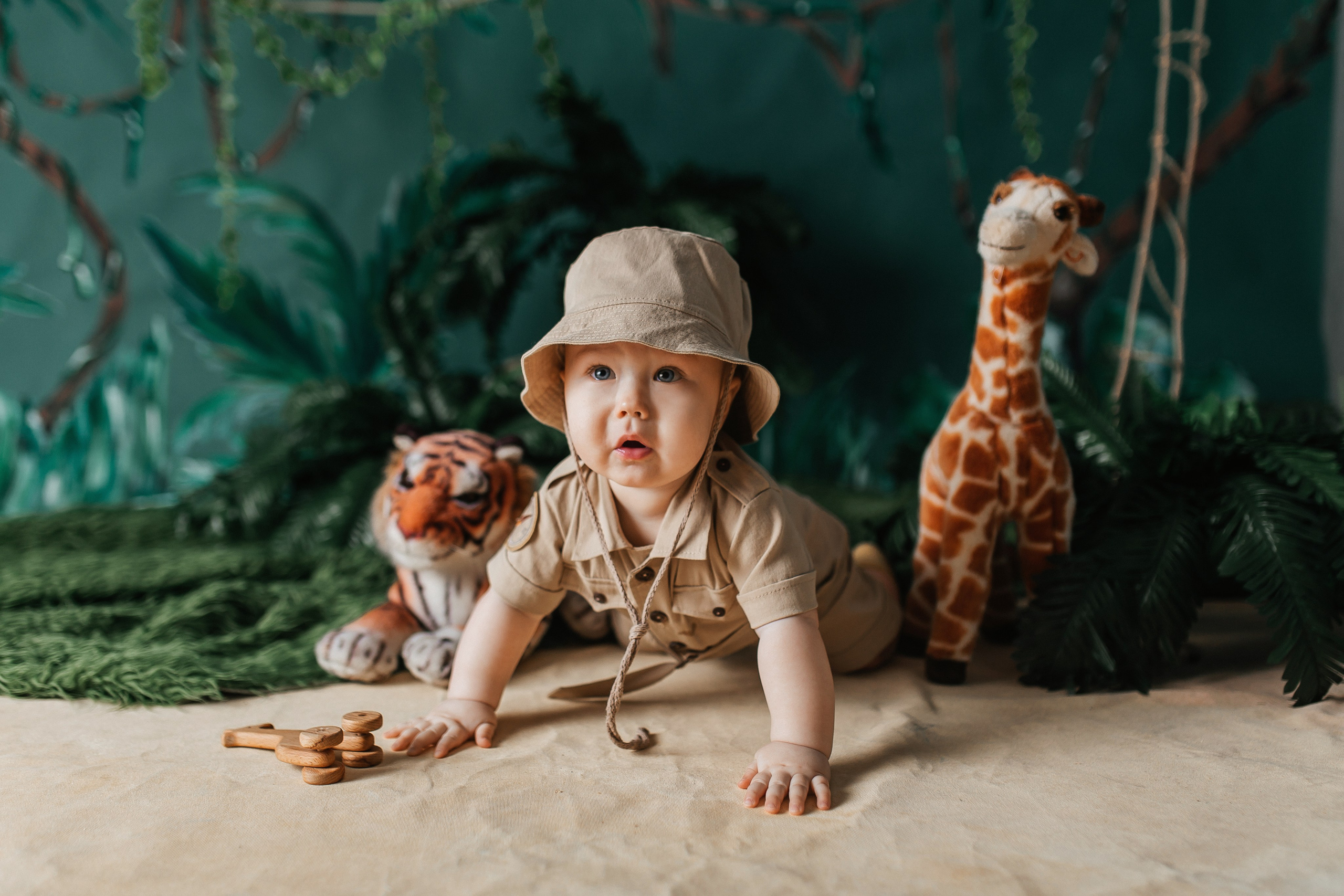 Фотосессия в стиле сафари