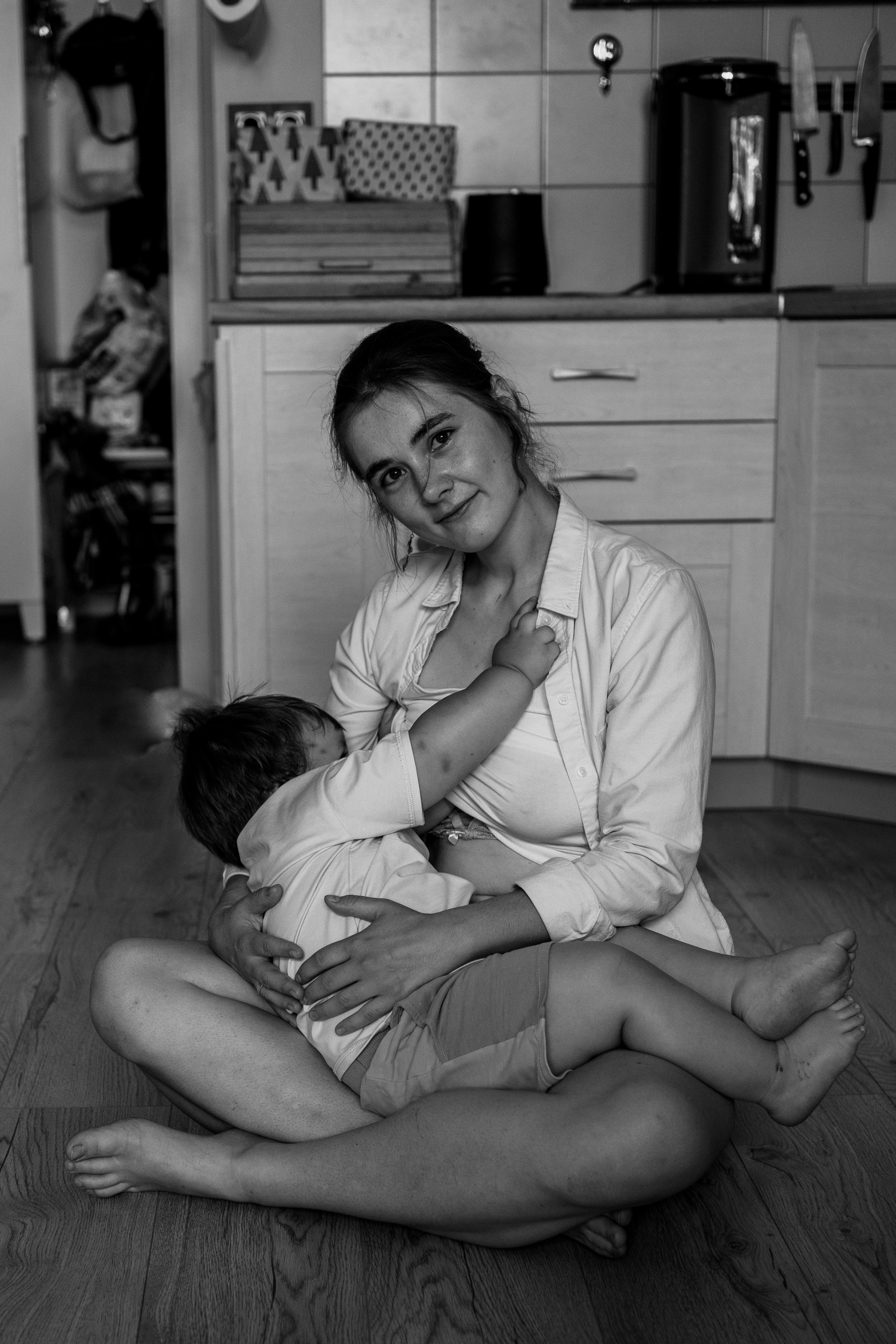 Алина и Дима. Фотограф грудного вскармливания в Москве Екатерина