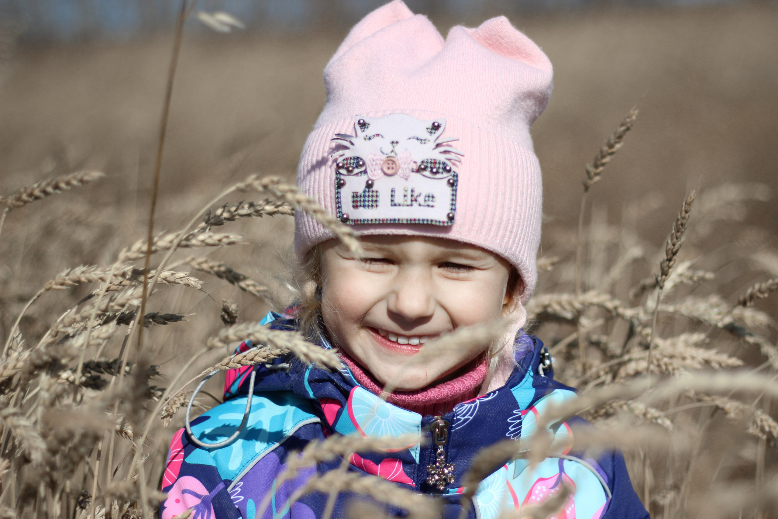 Пшеничное поле — Анастасия. Фотограф Юлия Левандовская, п.Ясногорск