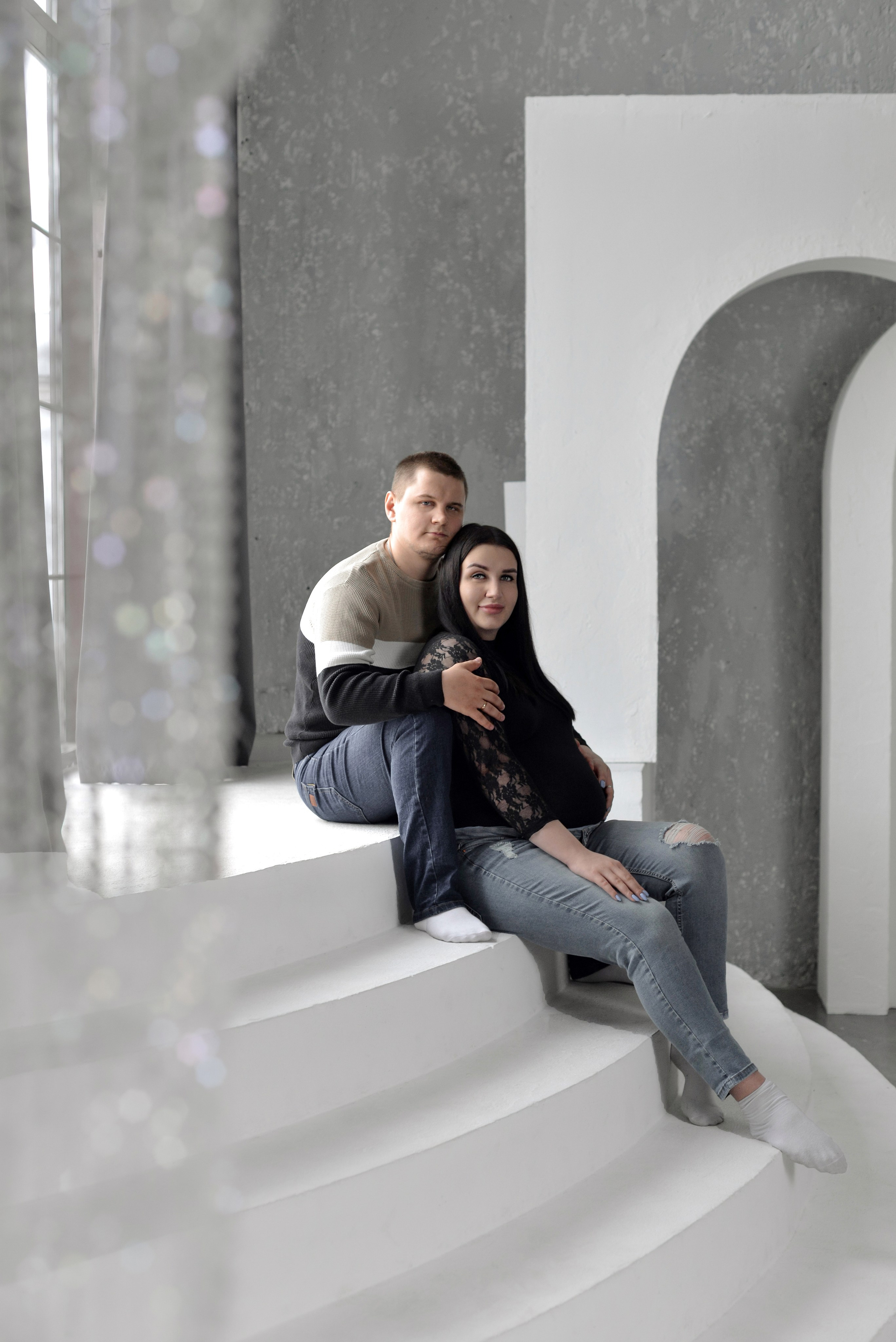 Ксения с мужем, Теплопункт студия. Семейный и свадебный фотограф Галина Абакумова, фотосессии в Белгороде