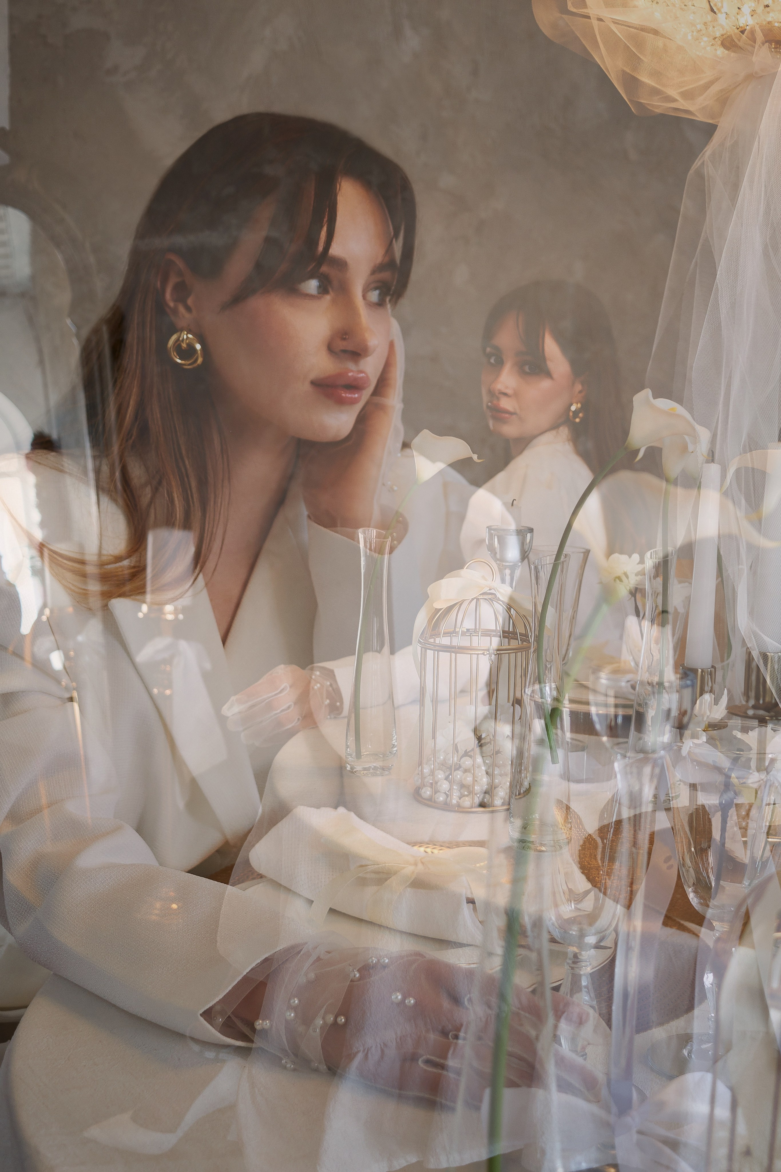 Мультиэкспозиция из двух прекрасных фотографий.