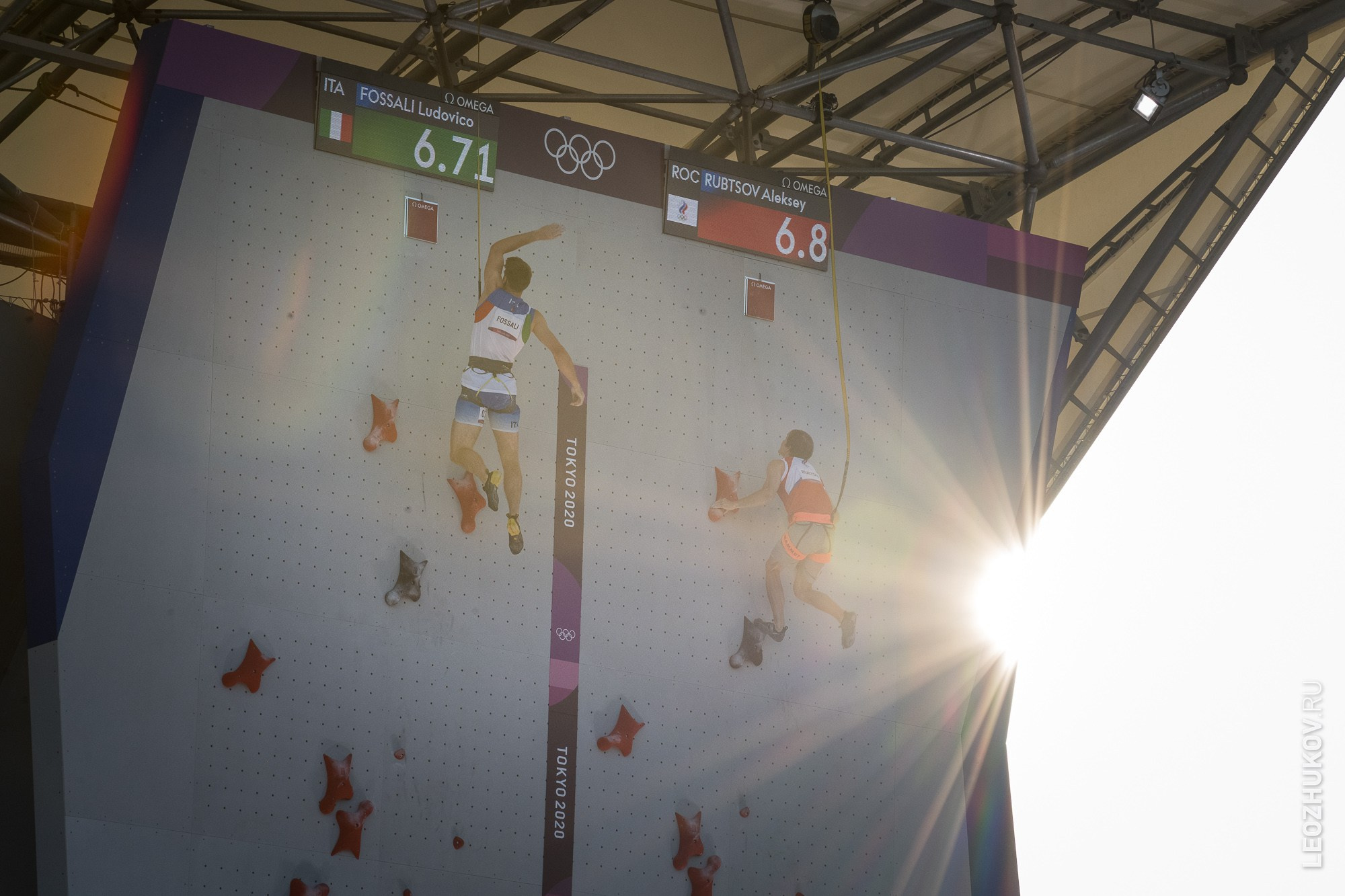 Tokyo-2020 Olympic games. Sports photographer Leonid Zhukov