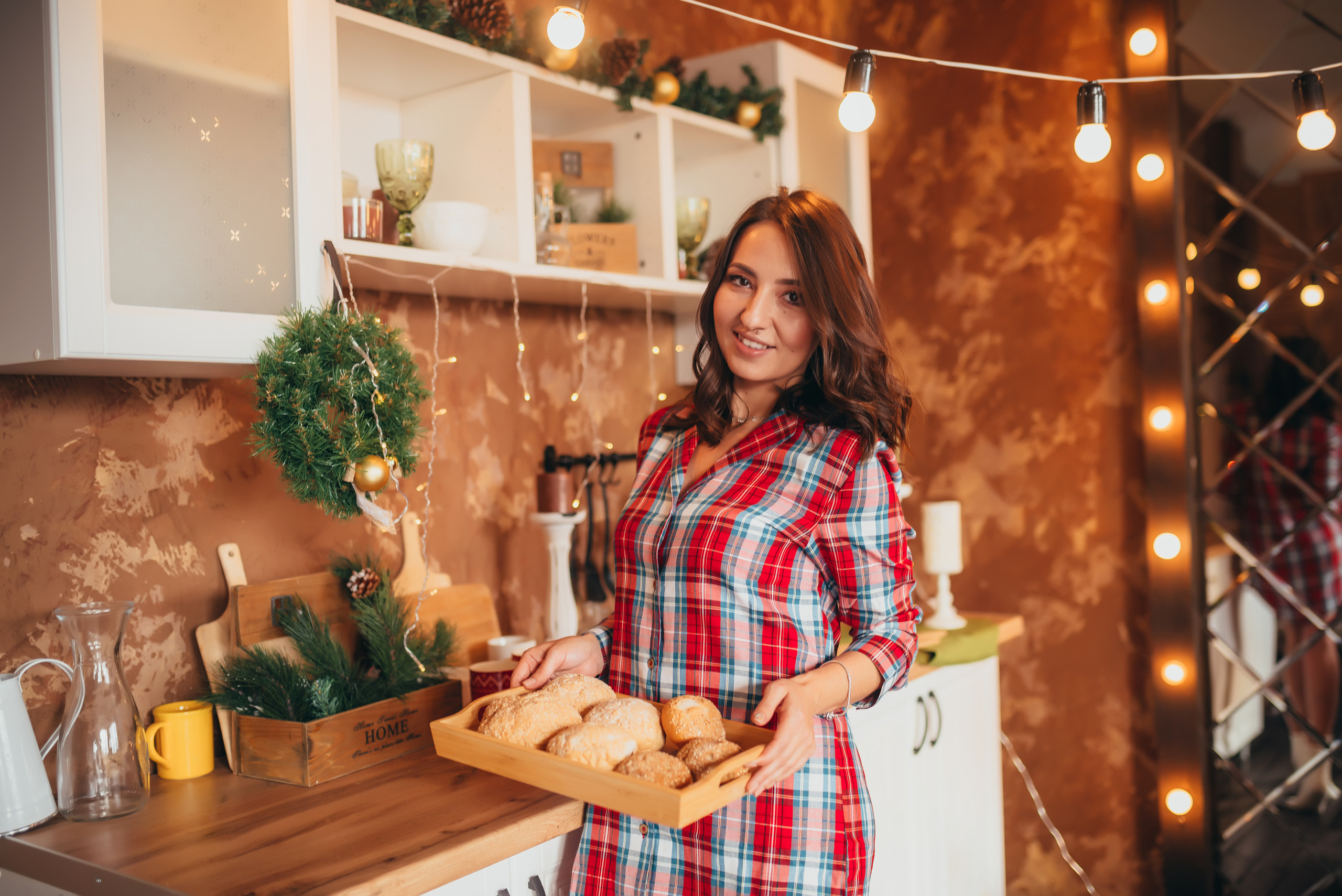 Новогодняя съёмка мамы и дочки. Свадебный и семейный фотограф в Симферополе Дарья Маркова