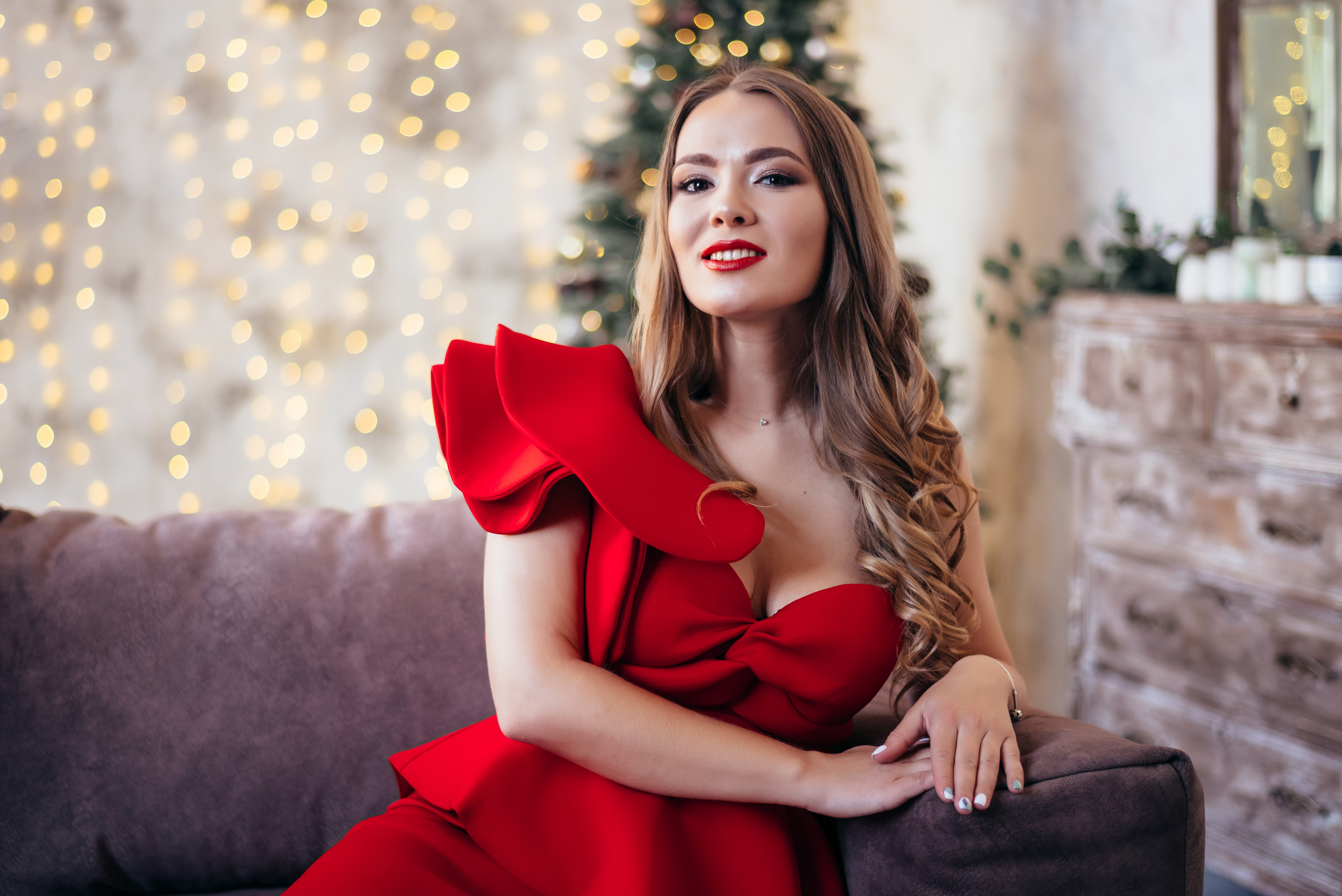 Новогодняя съёмка для Алины. Свадебный и семейный фотограф в Симферополе Дарья Маркова